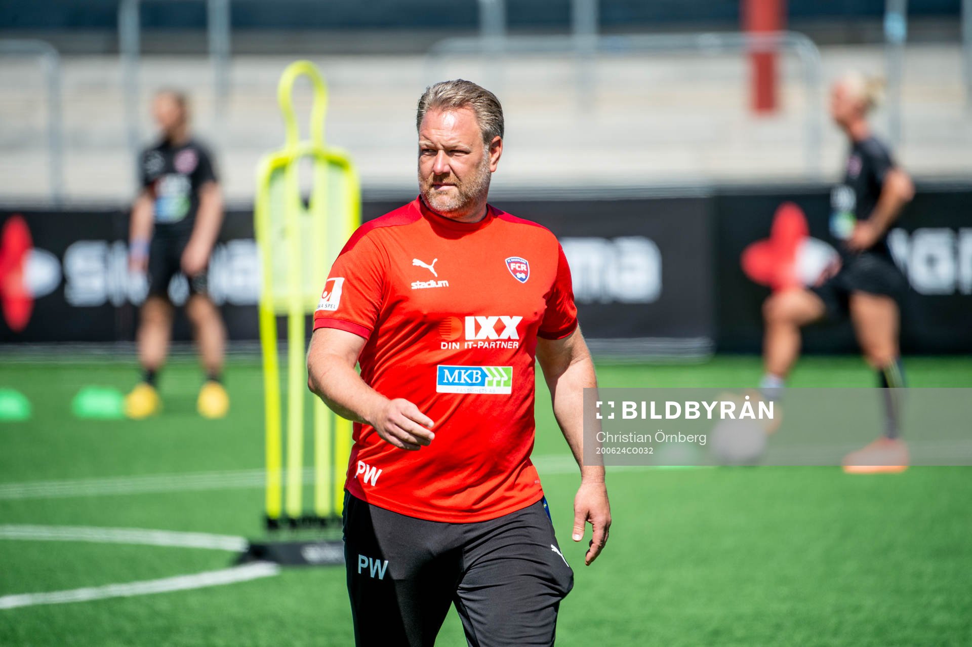 Assisterande tränare Patrick Winqvist