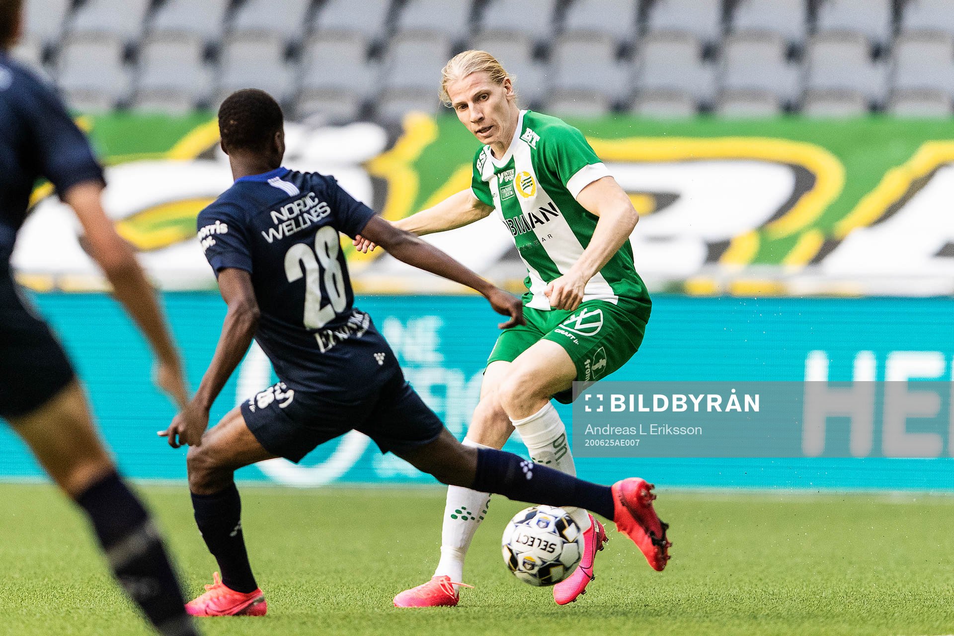 IFK Göteborgs Alhassan Yusuf Abdullahi och Hammarbys