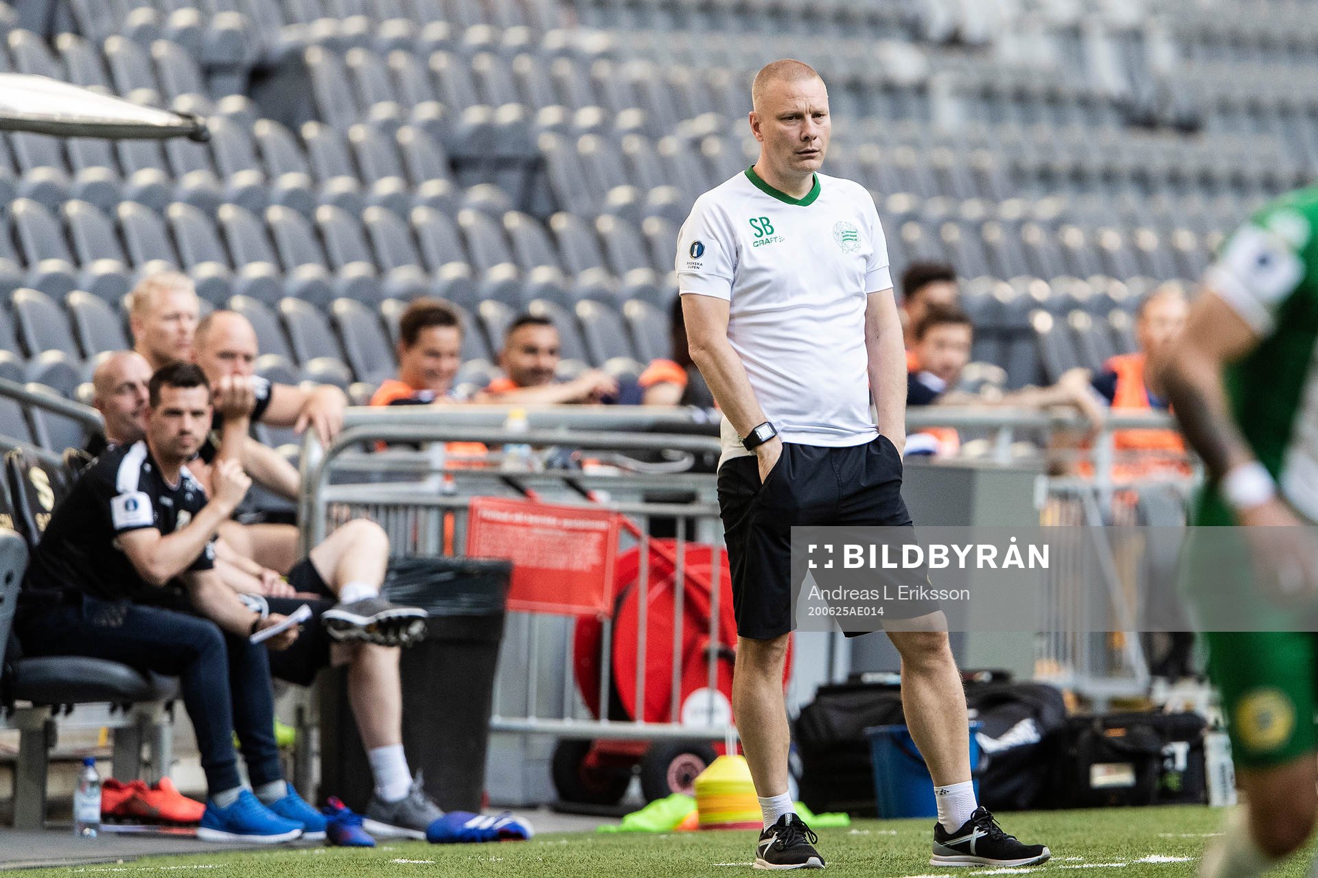 Hammarbys tränare Stefan Billborn