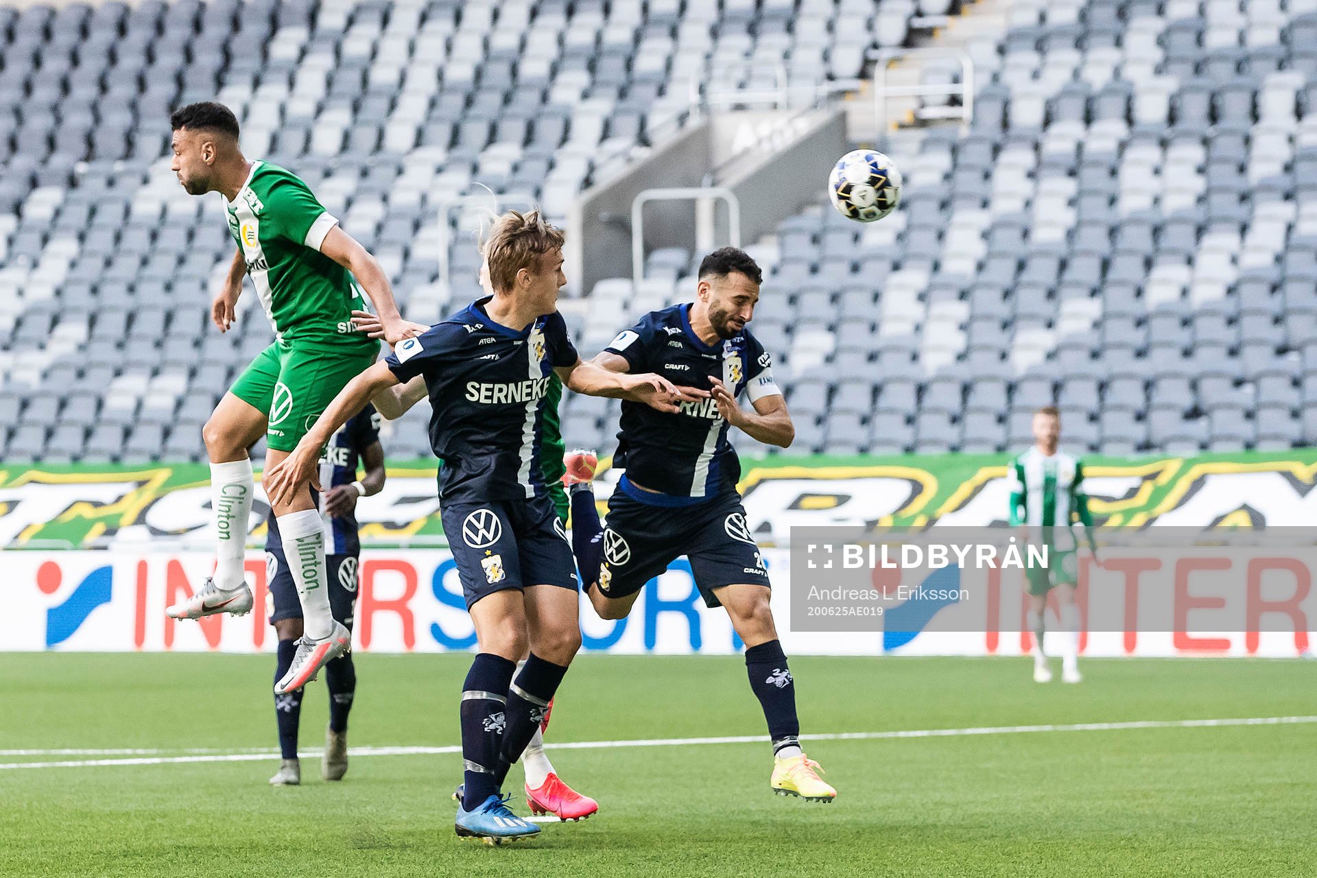 Hammarbys Imad Khalili och IFK Göteborgs Jesper Tolinsson