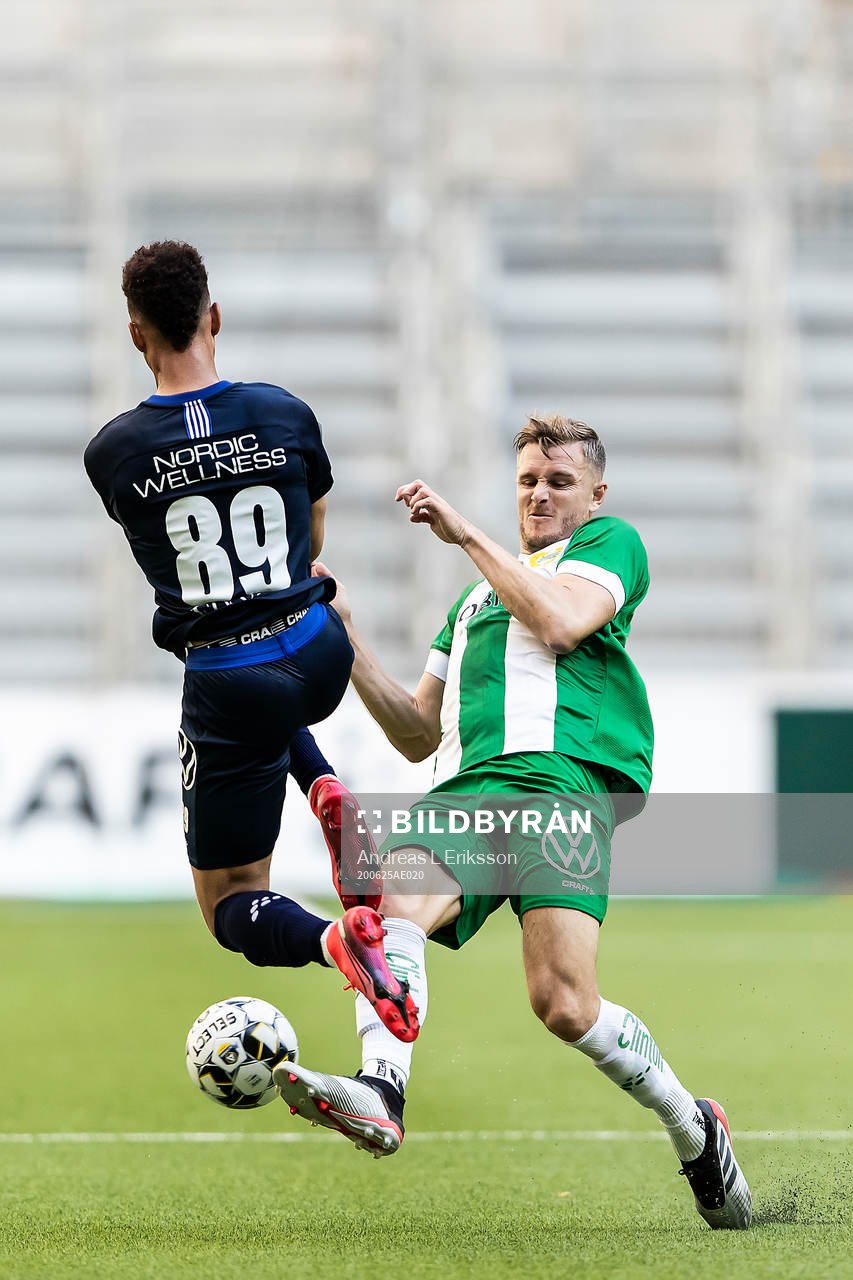 IFK Göteborgs Tobias Sana och Hammarbys Richard Magyar