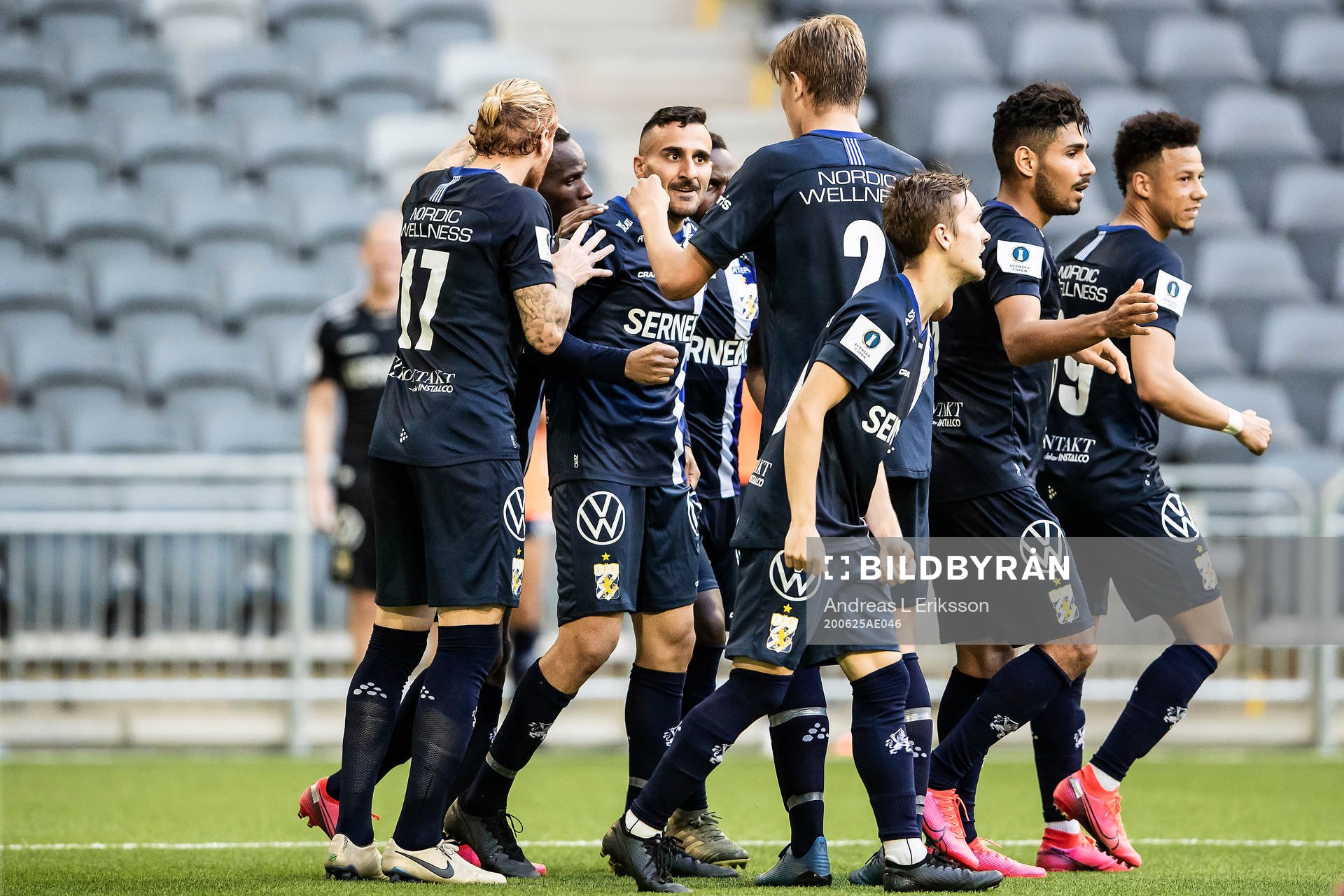 IFK Göteborgs Sargon Abraham jublar
