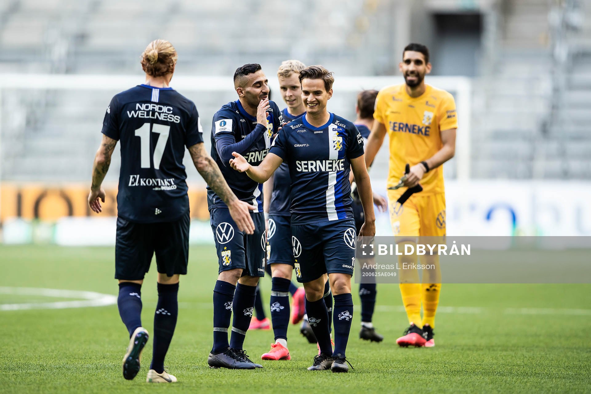 IFK Göteborgs Alexander Farnerud, Sargon Abraham, Amin