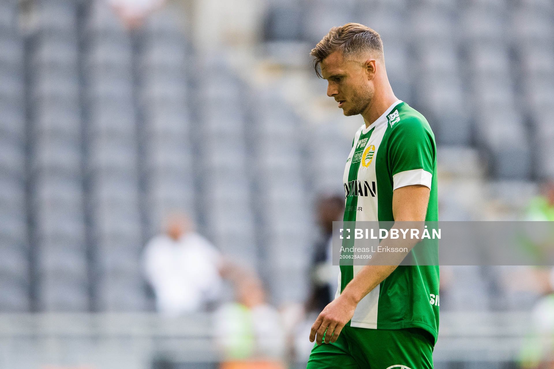 Hammarbys Richard Magyar deppar