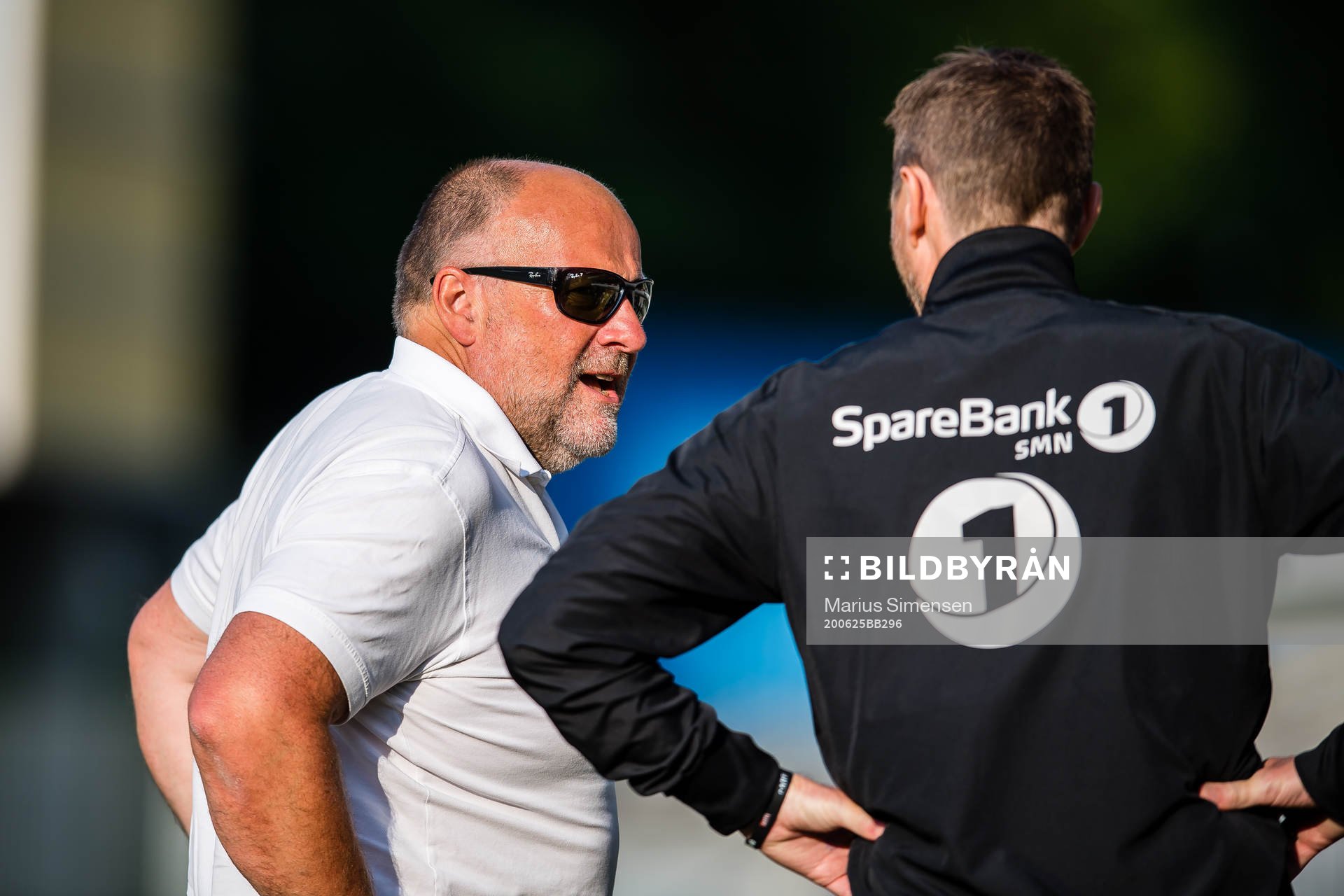Ivar Koteng, chairman of Rosenborg and Eirik Horneland,