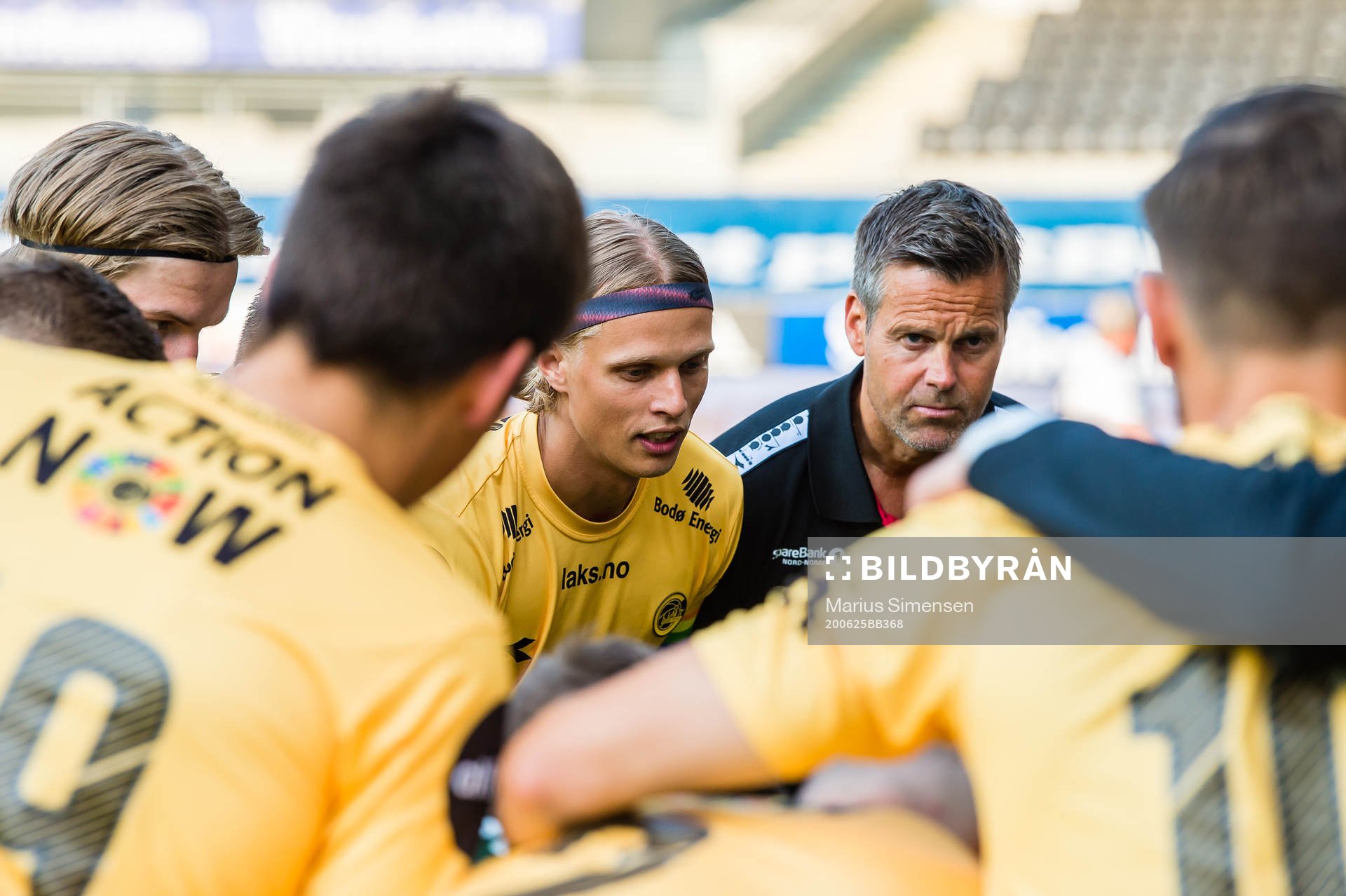 Ulrik Saltnes of Bodø/Glimt and Kjetil Knutsen, head coach