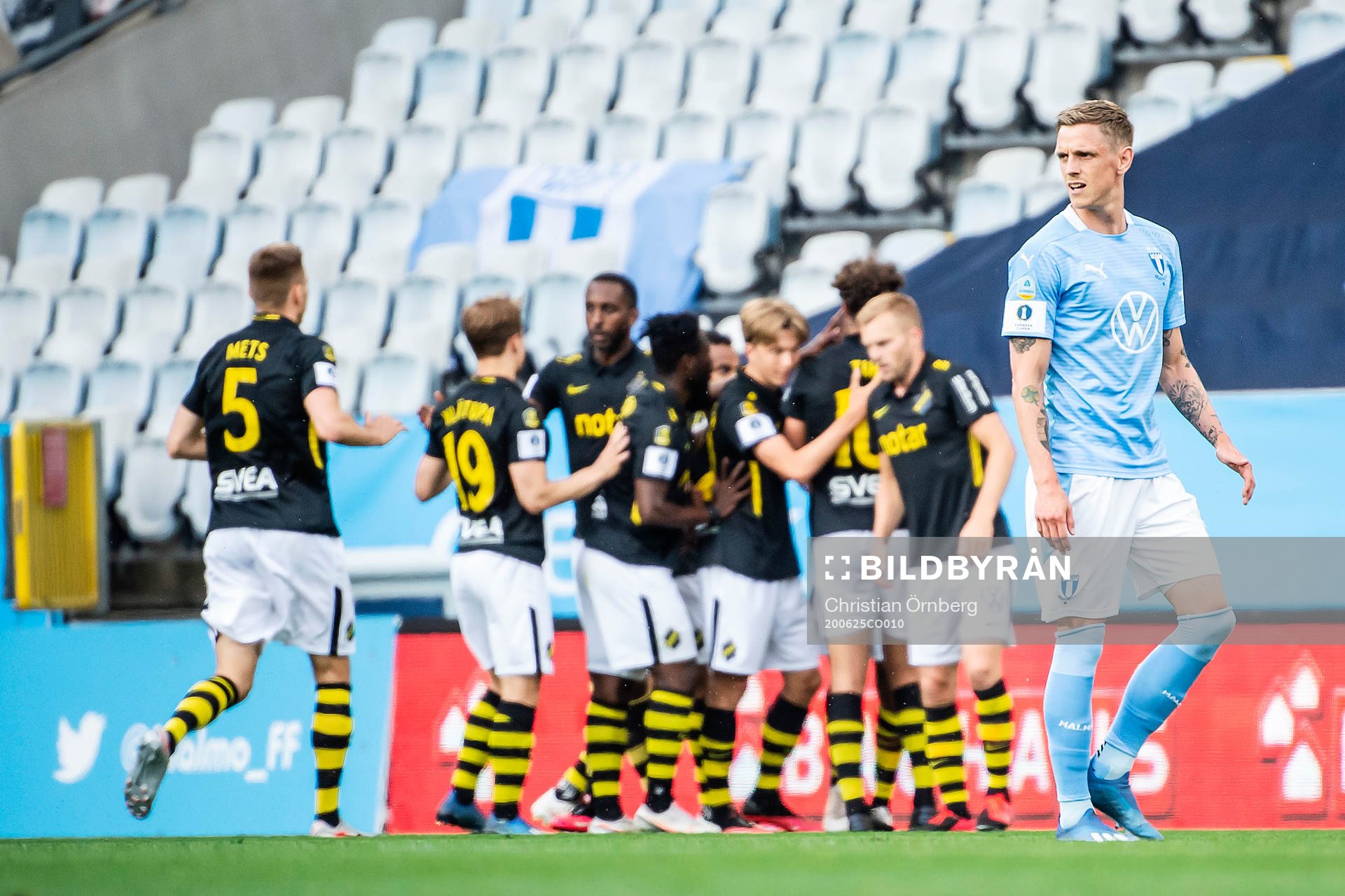Malmö FFs Sören Rieks deppar