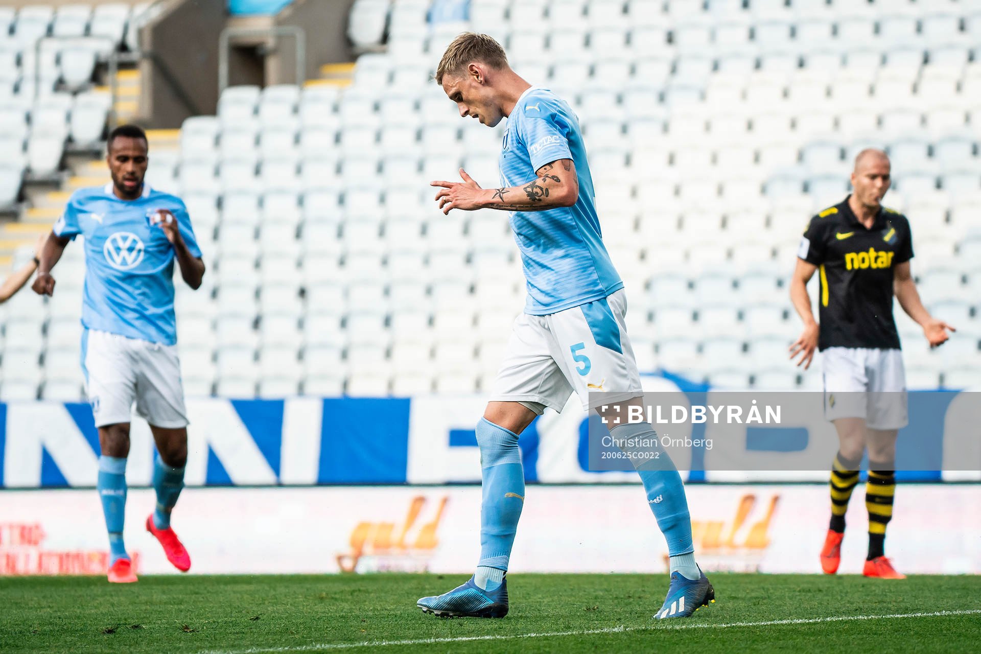 Malmö FFs Sören Rieks deppar