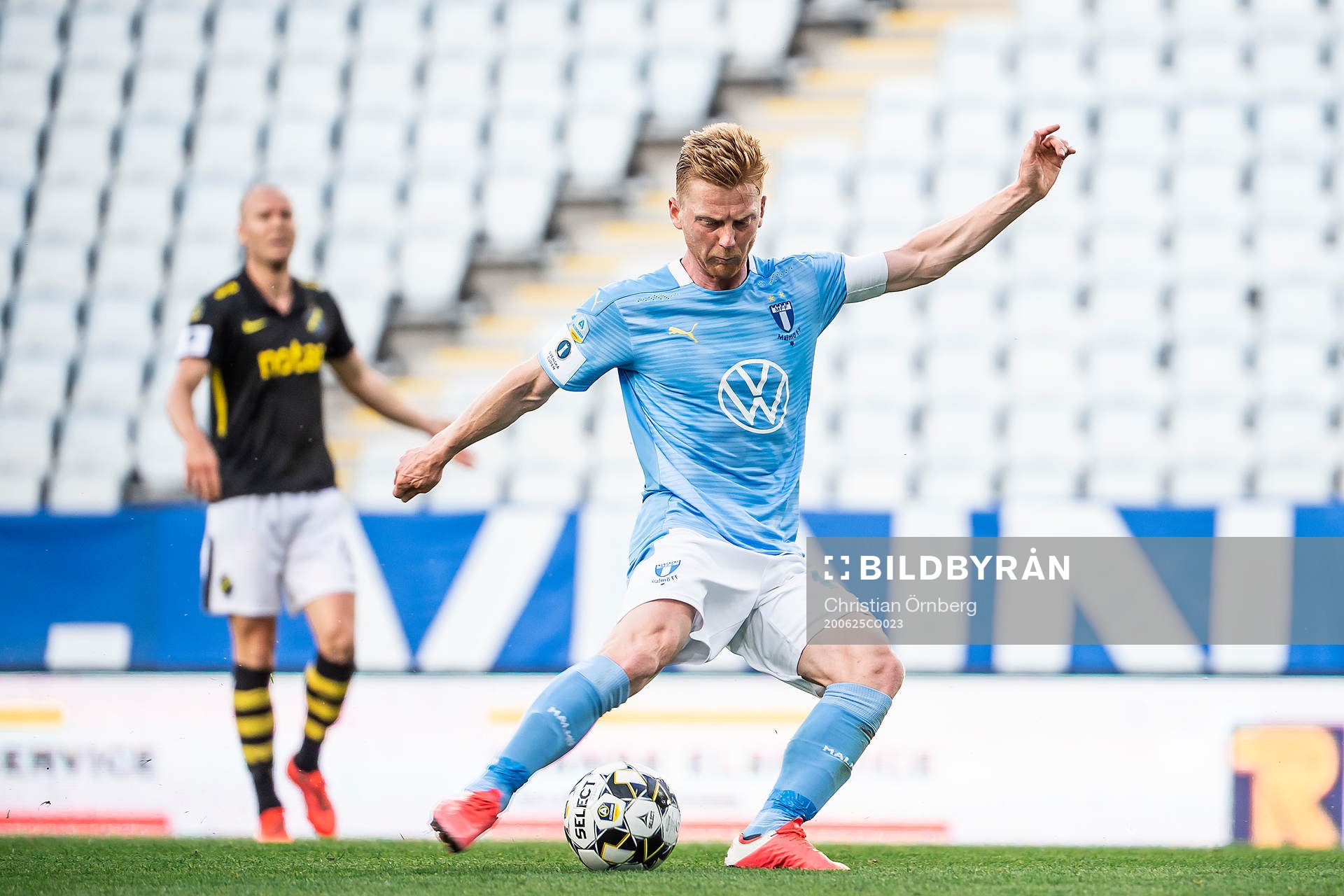 Malmö FFs Anders Christiansen gör 1-1
