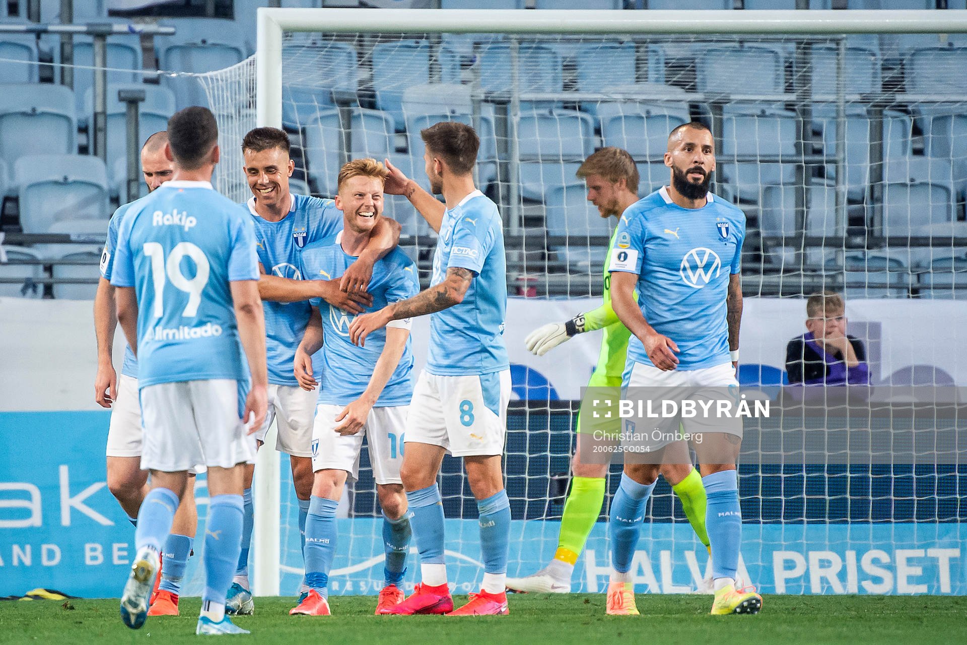 Malmö FFs Anders Christiansen jublar