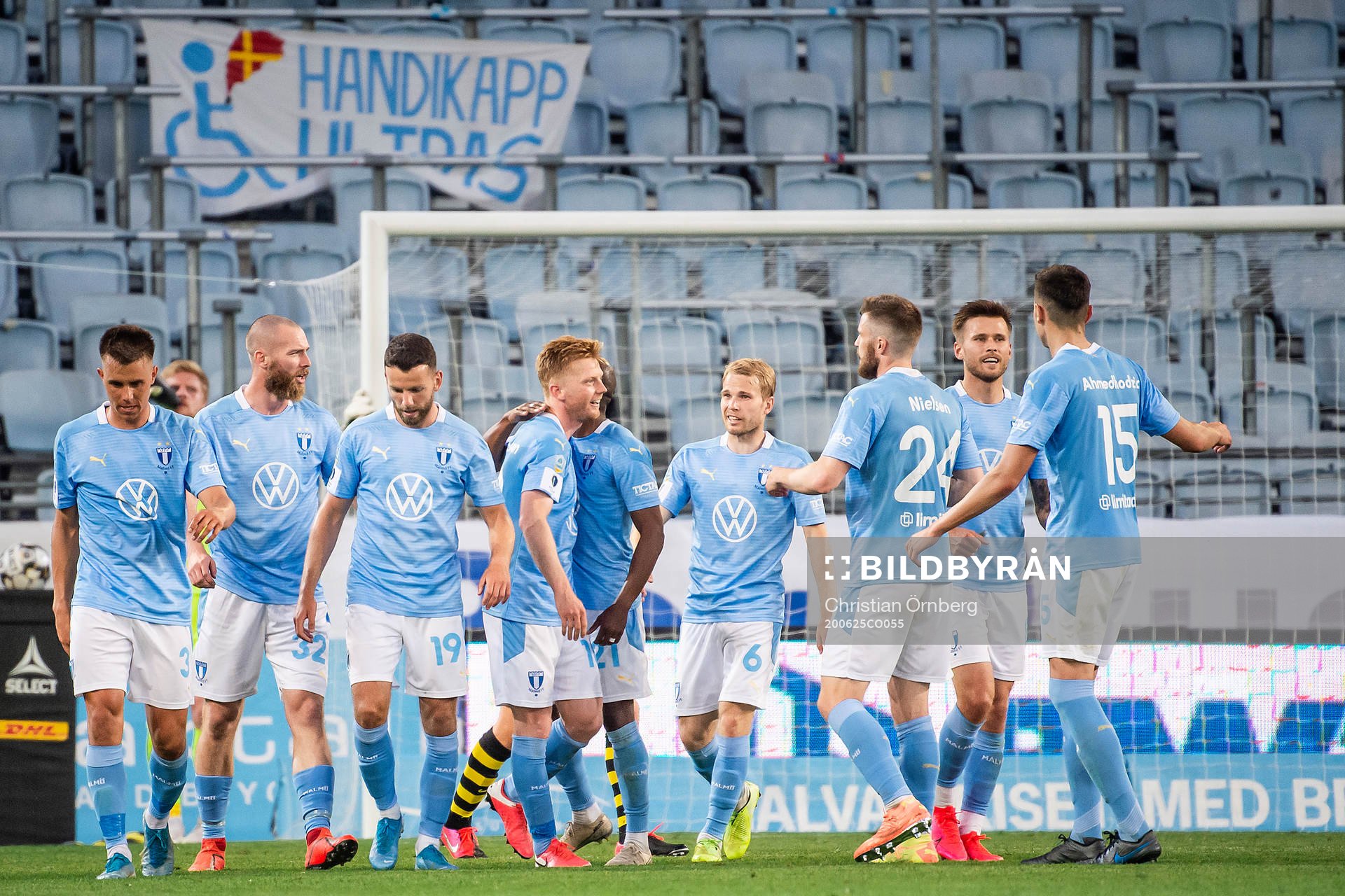 Malmö FFs Anders Christiansen jublar