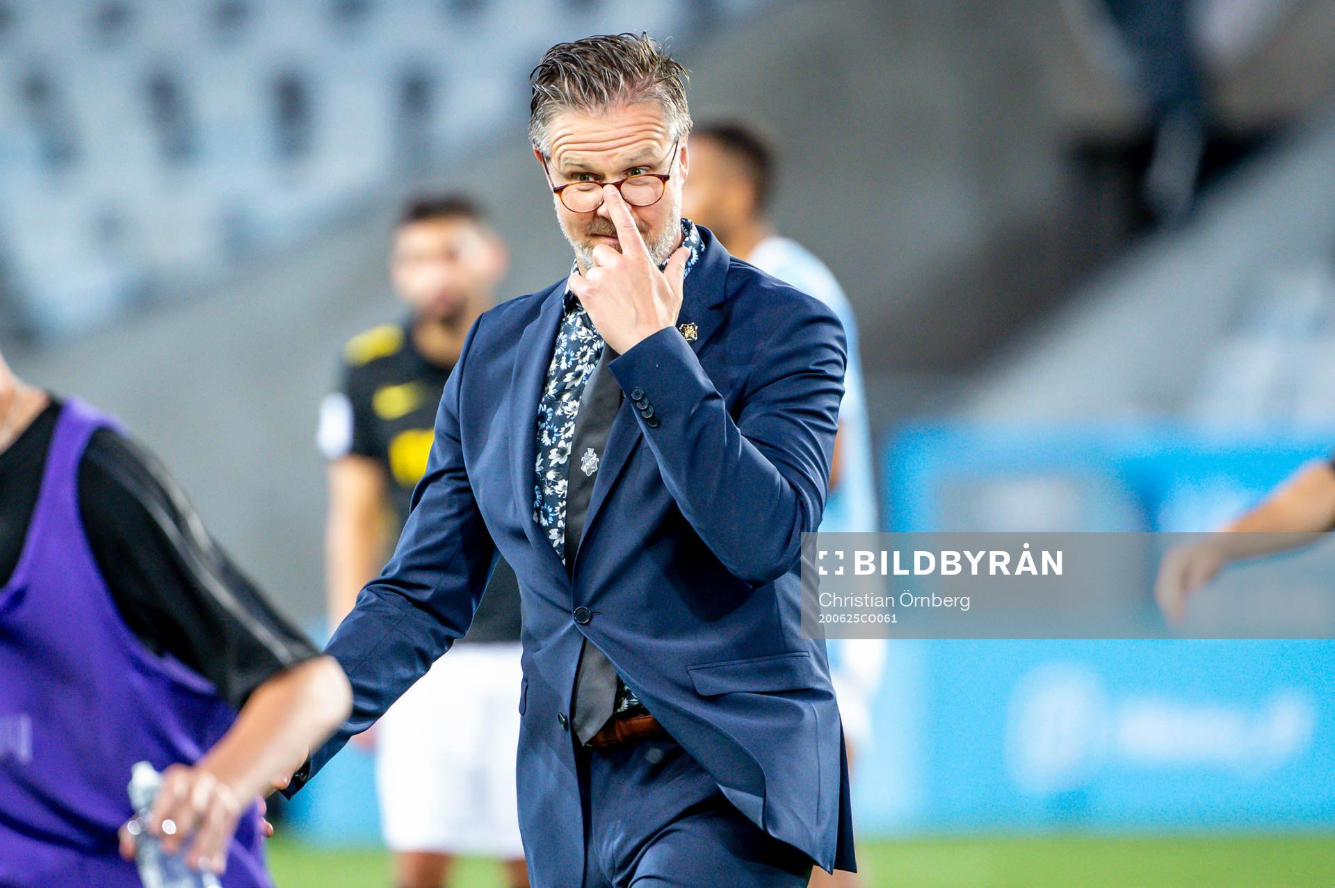 s tränare Rikard Norling deppar