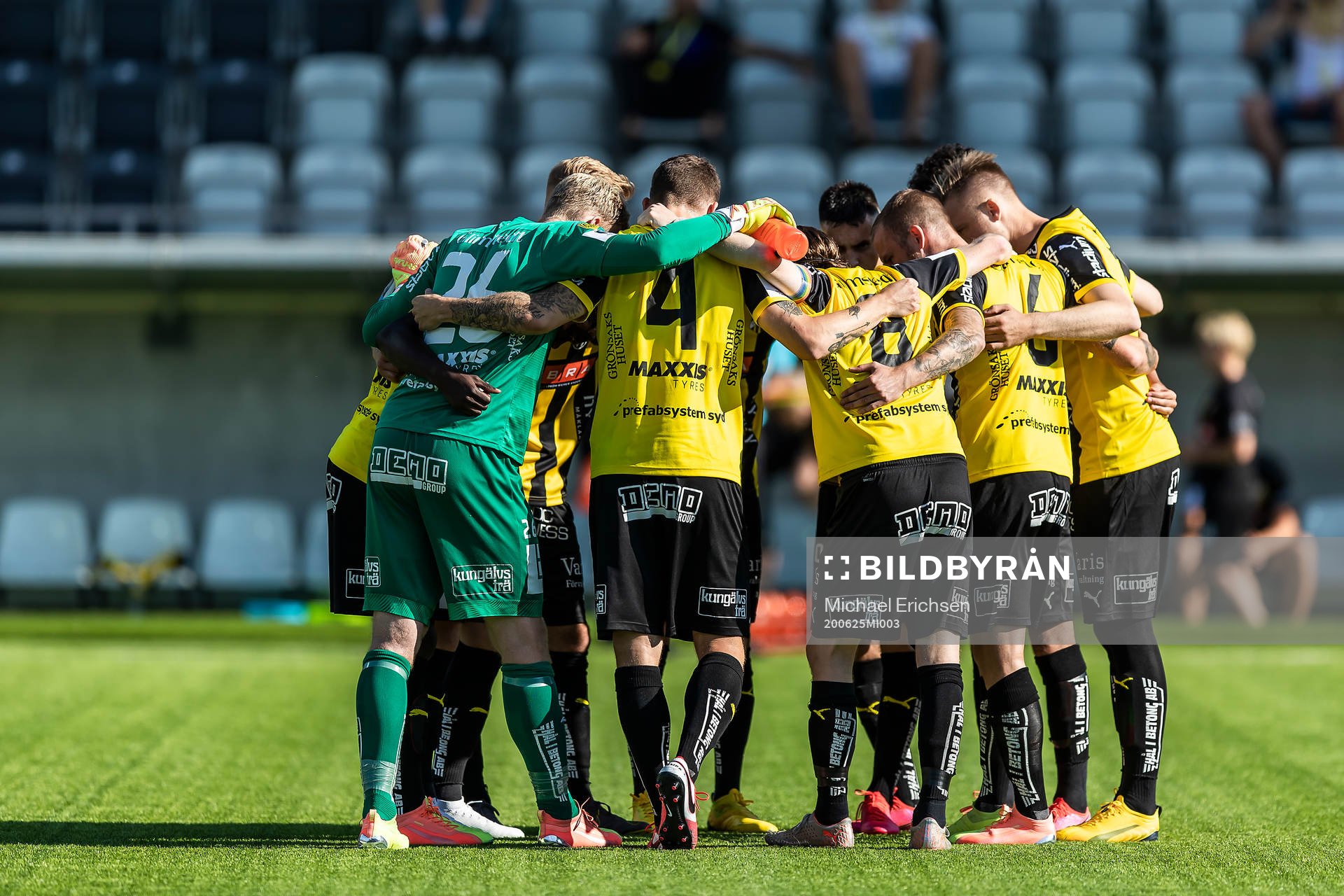 Häckens spelare samlas