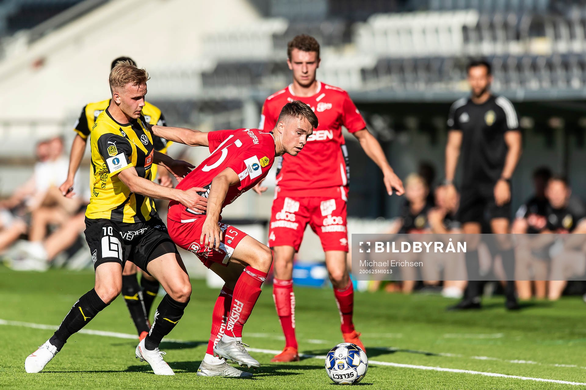 Häckens Jasse Tuominen och Elfsborgs Leo Väisänen