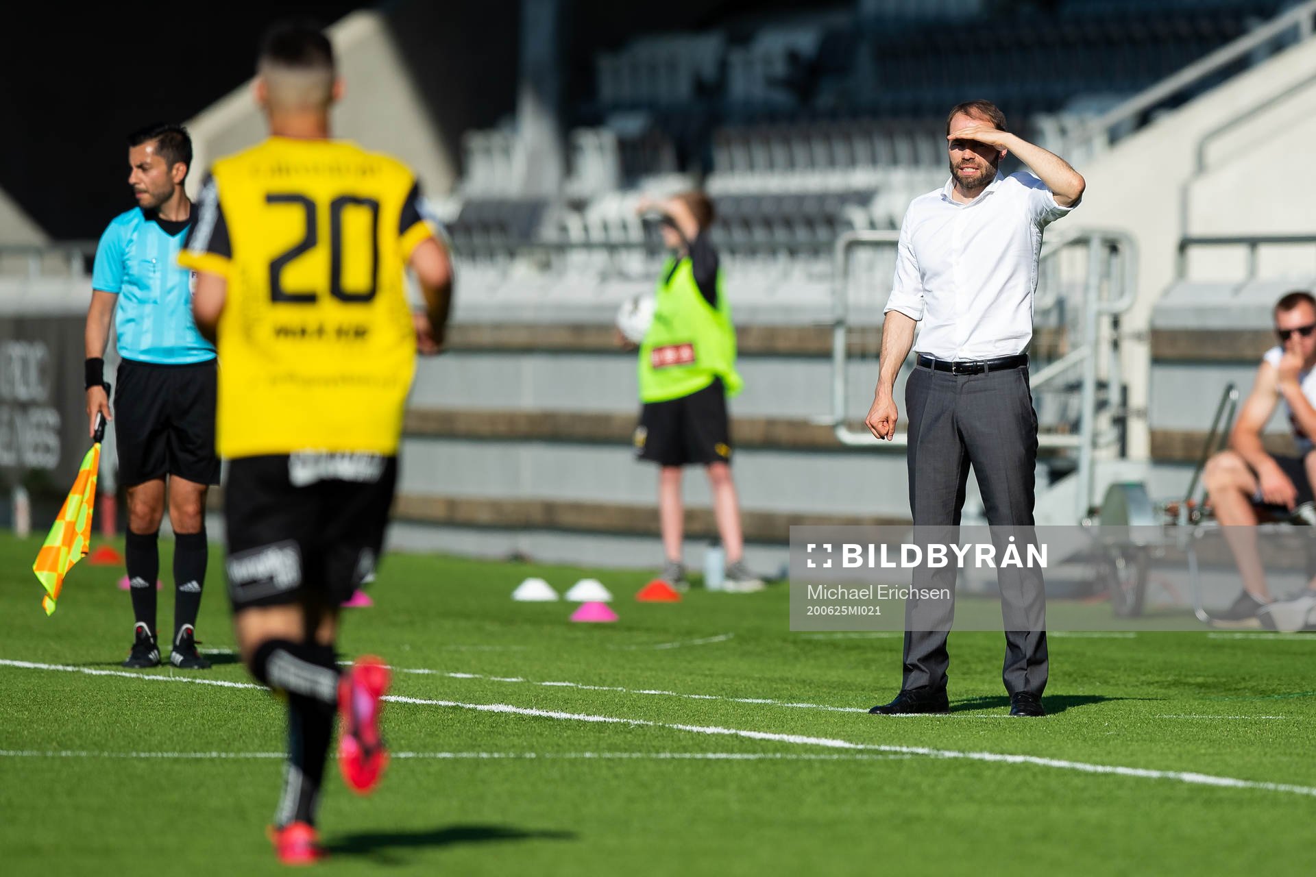 Häckens tränare Andreas Alm