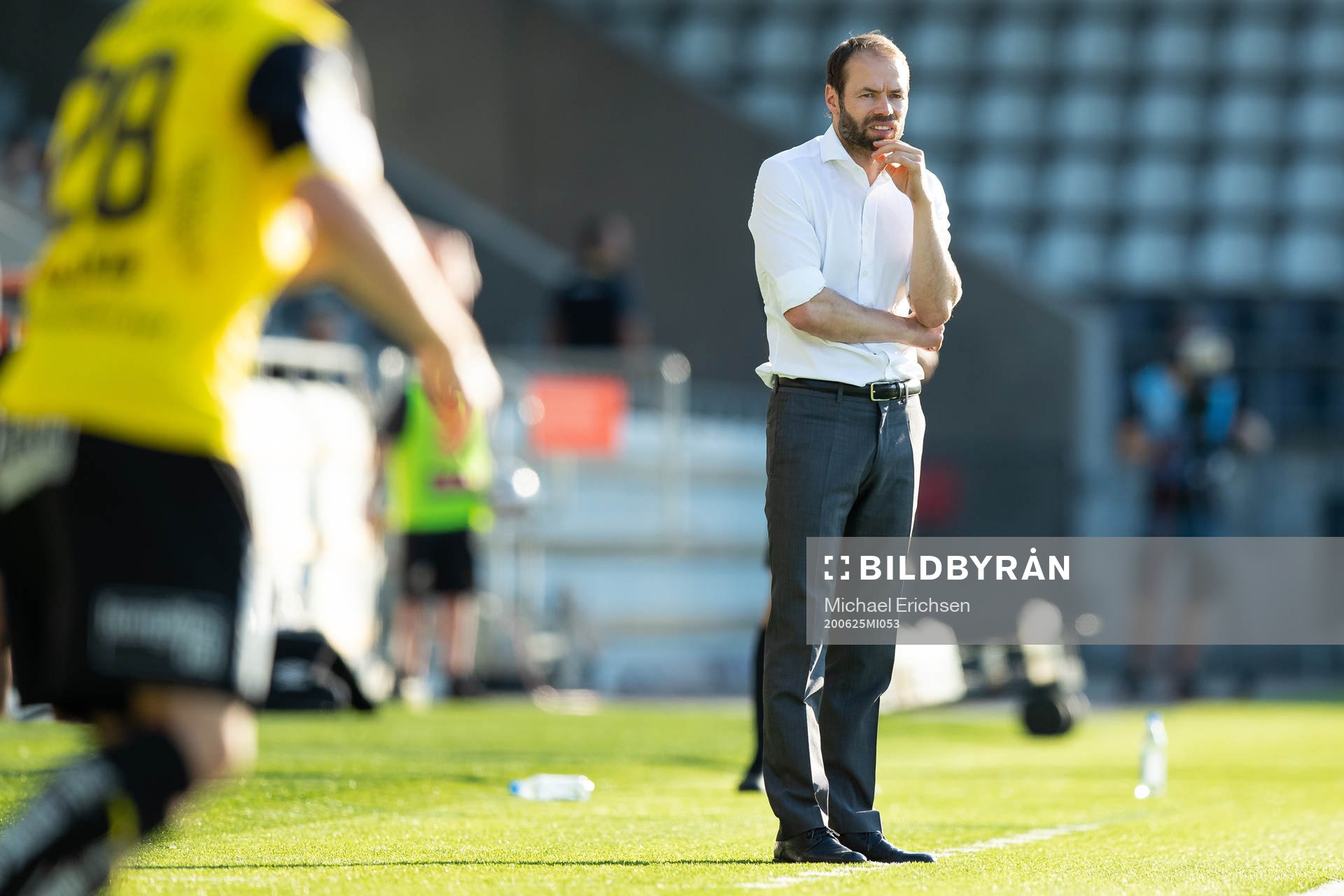 Häckens tränare Andreas Alm