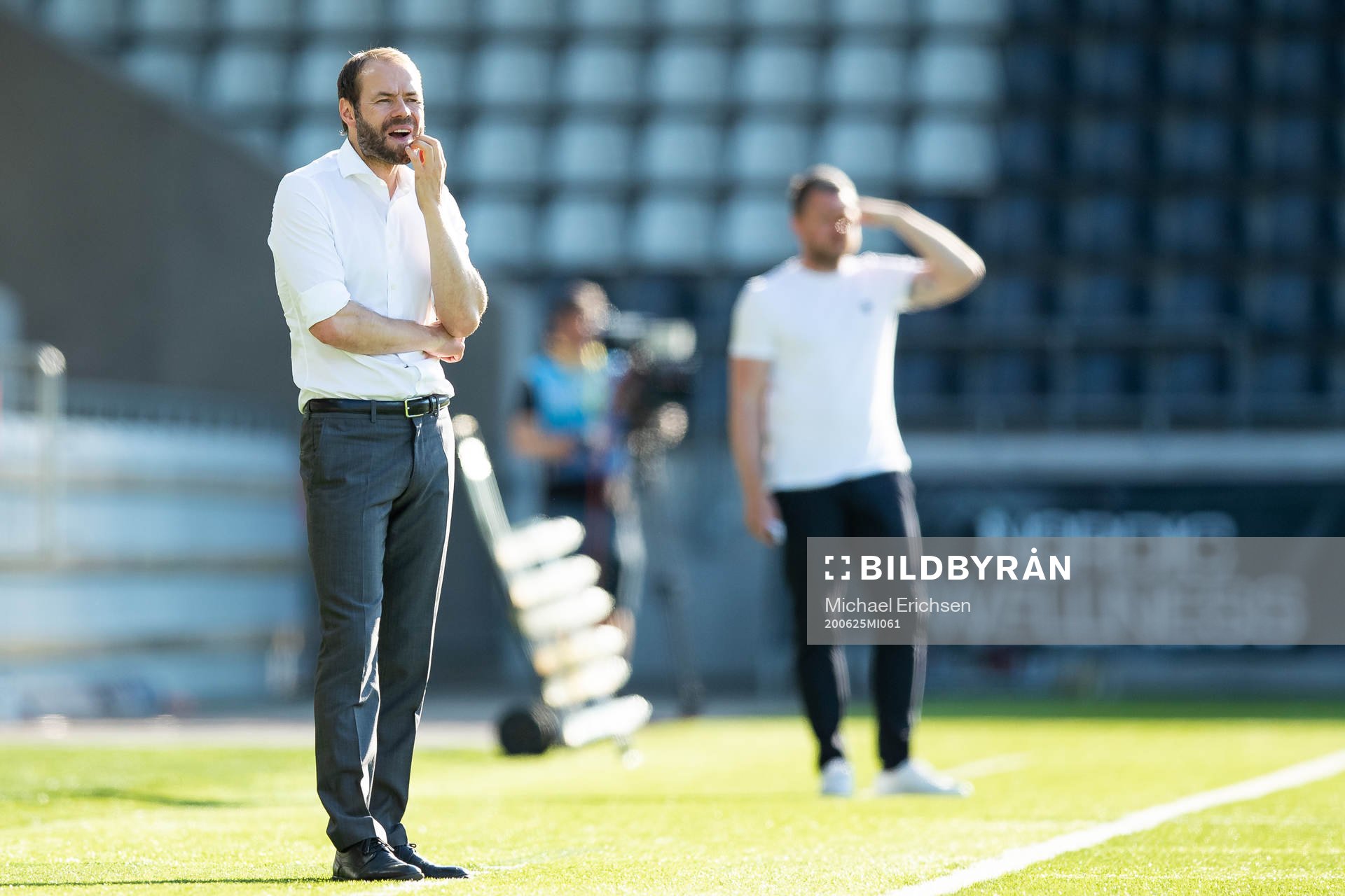 Häckens tränare Andreas Alm