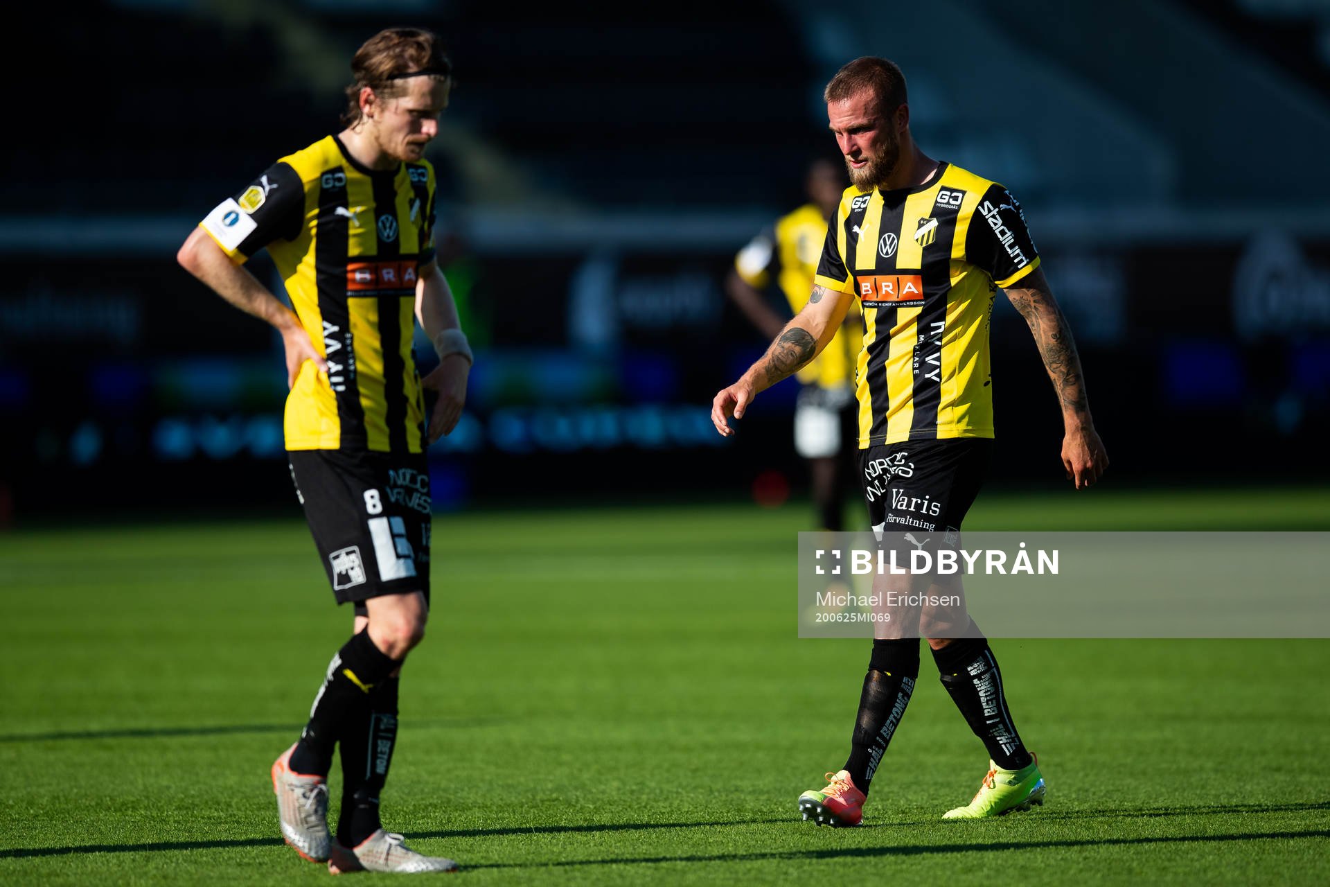 Häckens Erik Friberg och Alexander Faltsetas