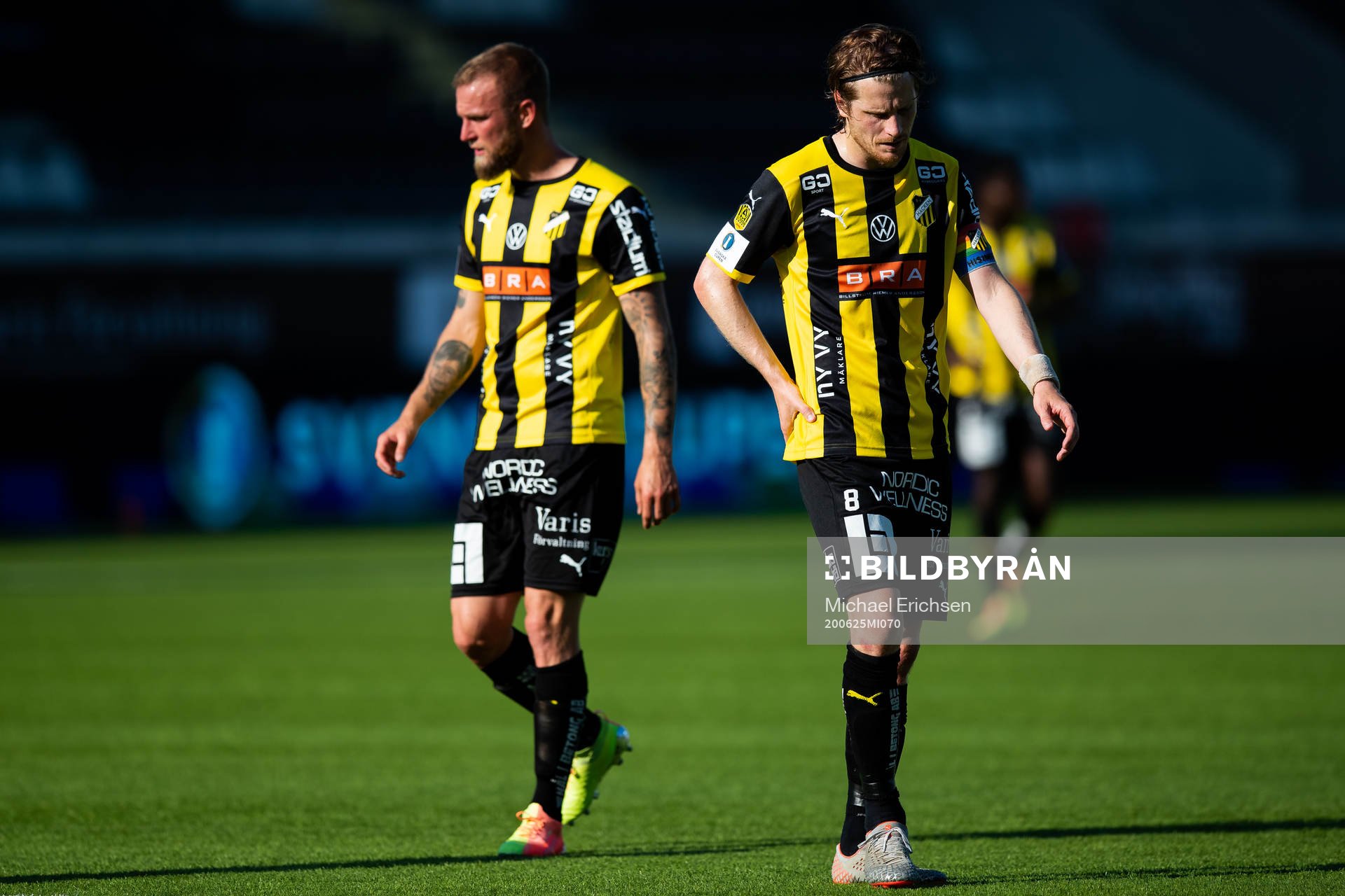 Häckens Erik Friberg och Alexander Faltsetas