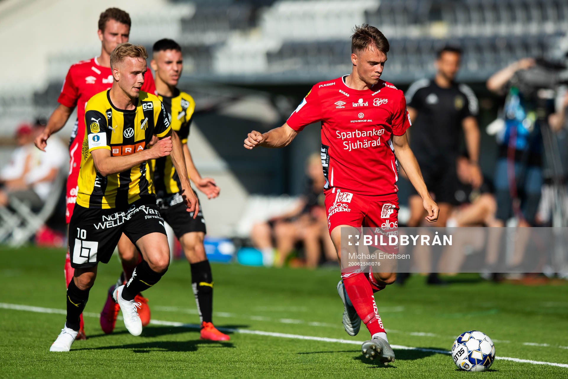 Häckens Jasse Tuominen och Elfsborgs Leo Väisänen