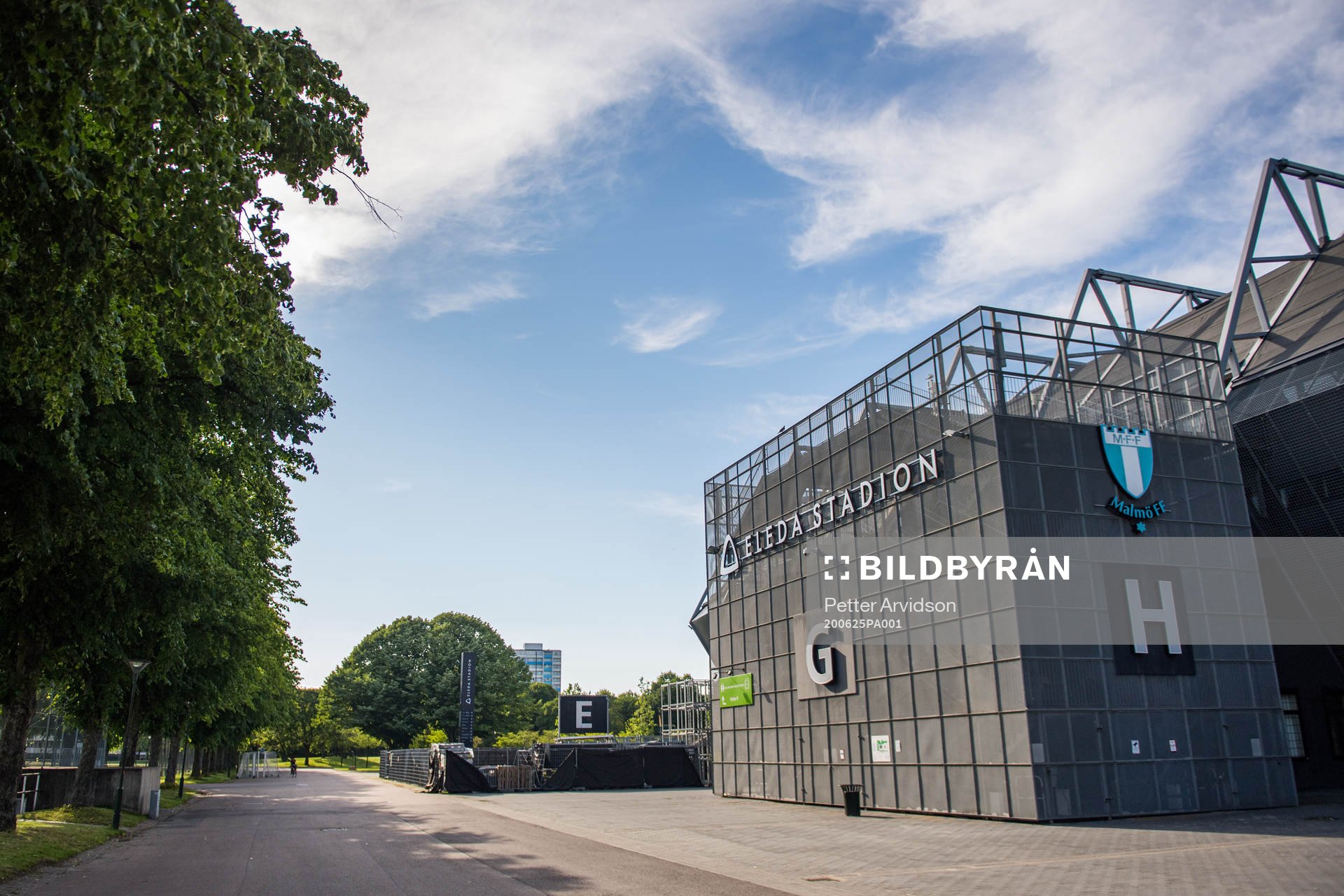 Exteriör Eleda Stadion