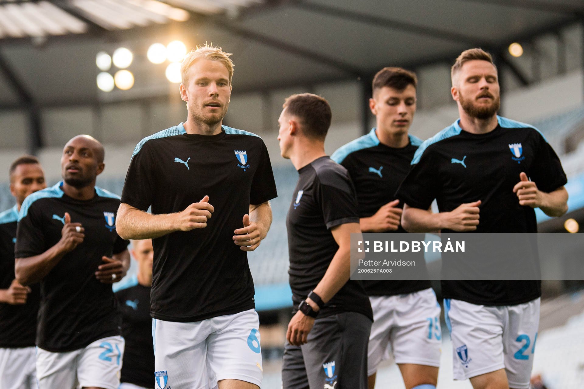 Malmö FFs Oscar Lewicki och Lasse Nielsen