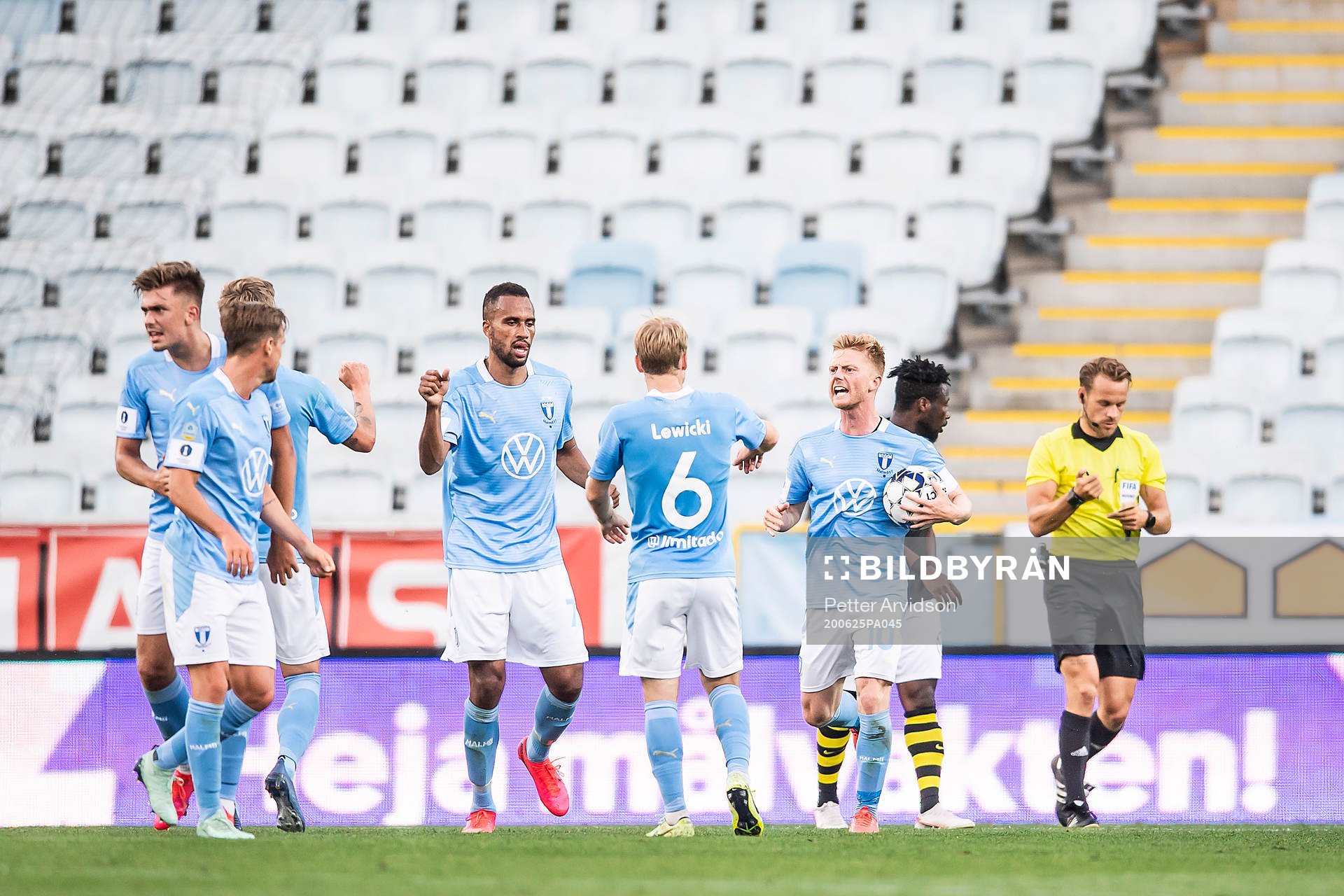 Malmö FFs Anders Christiansen jublar