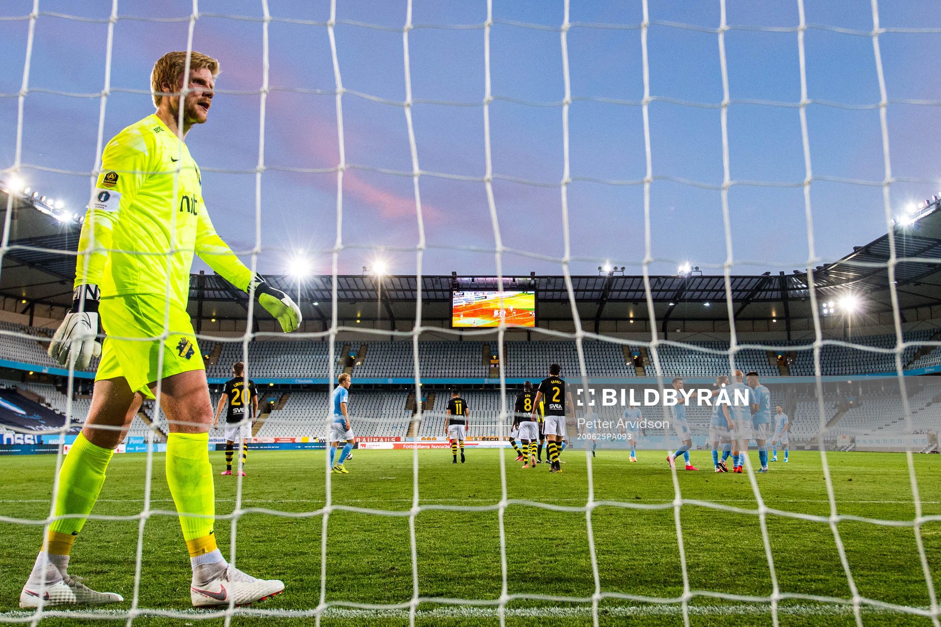 Malmö FFs spelare jublar