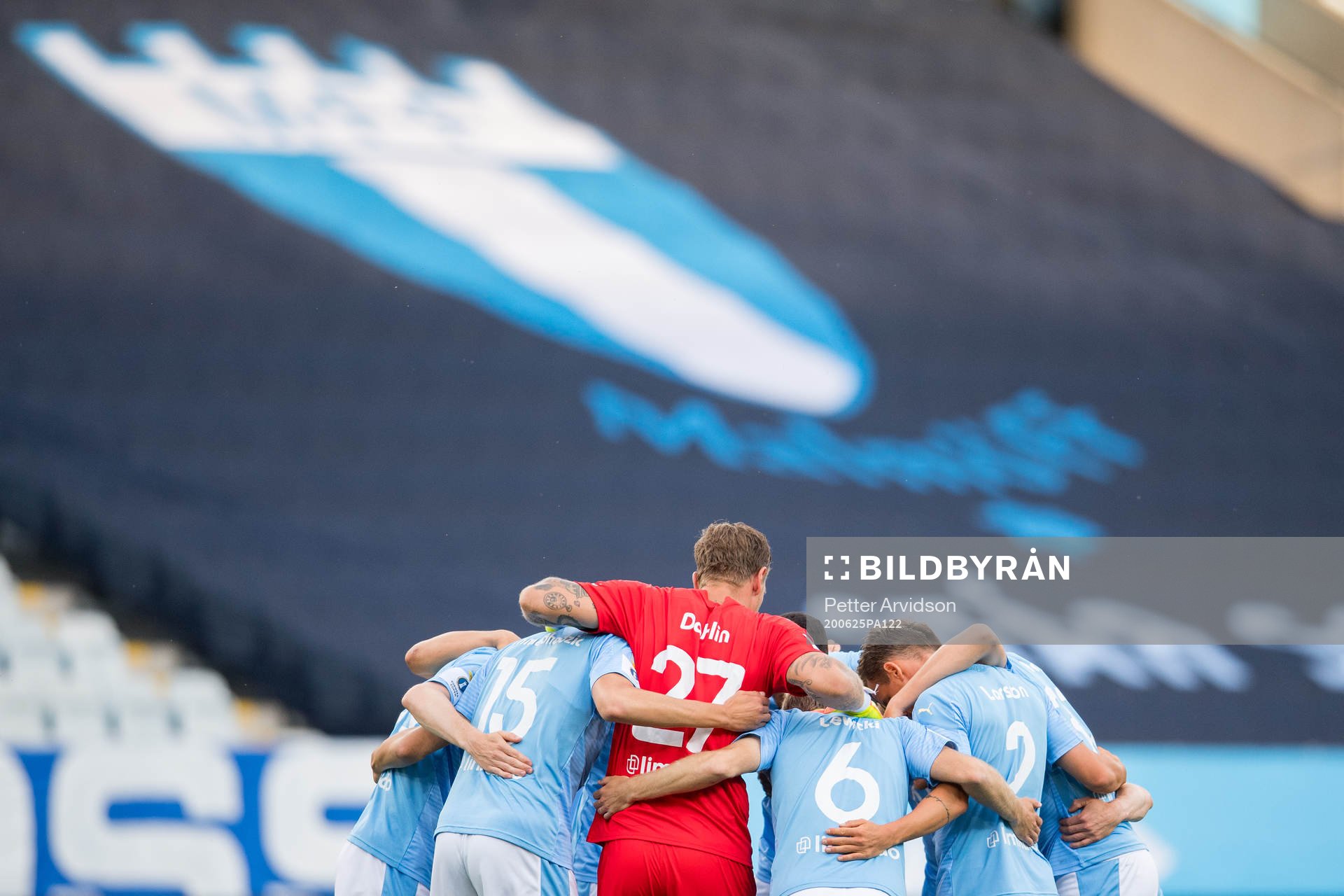 Malmö FFs spelare samlas