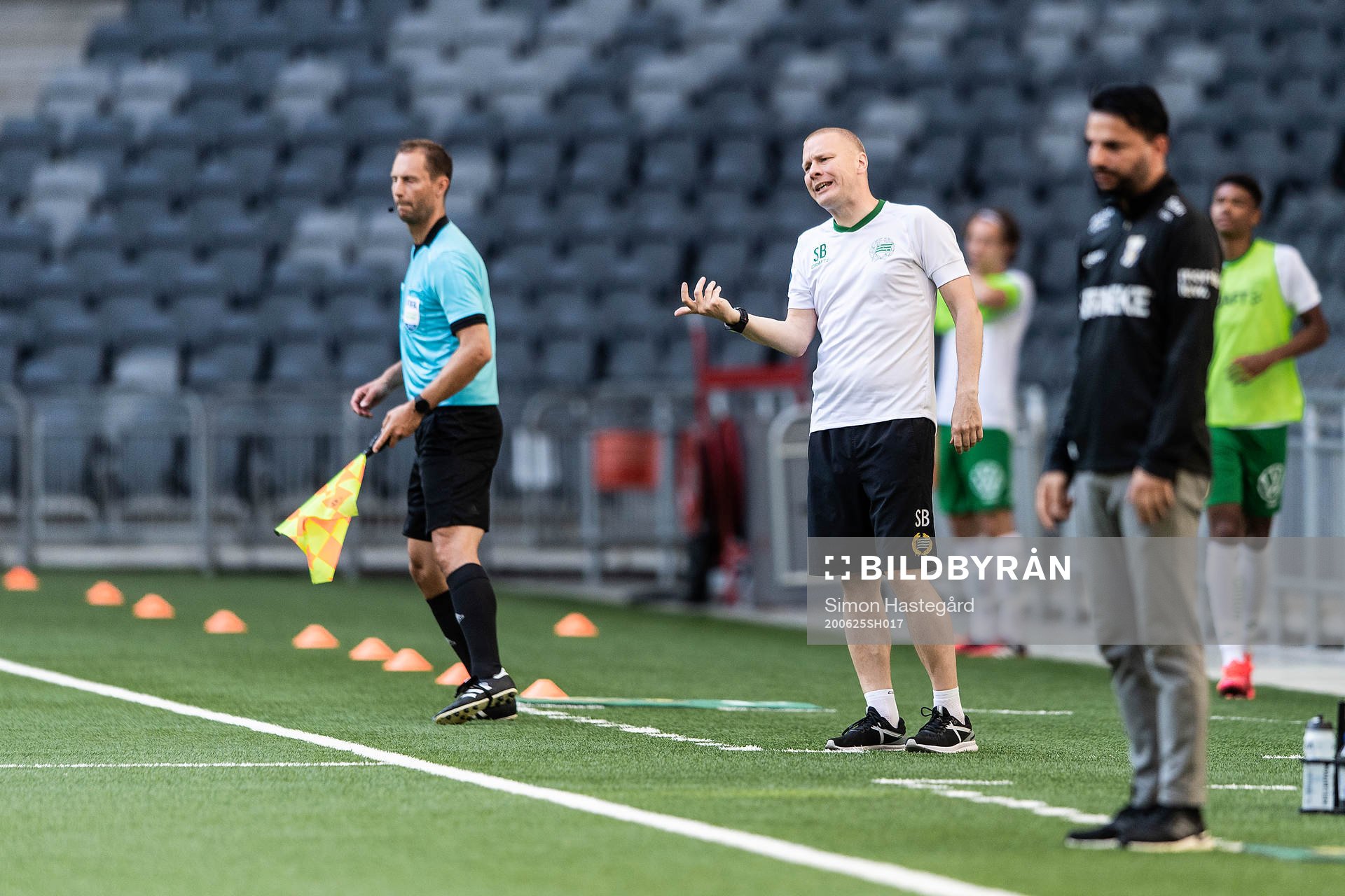 Hammarbys tränare Stefan Billborn