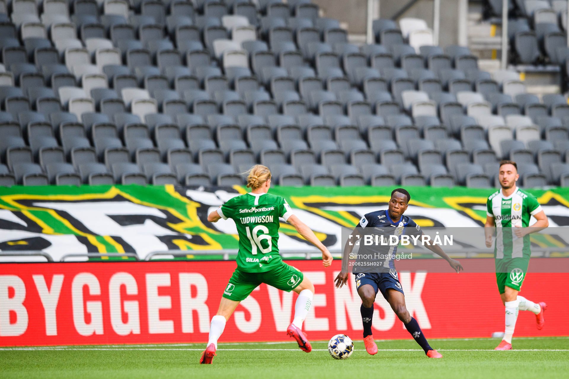 IFK Göteborgs Alhassan Yusuf Abdullahi och Hammarbys