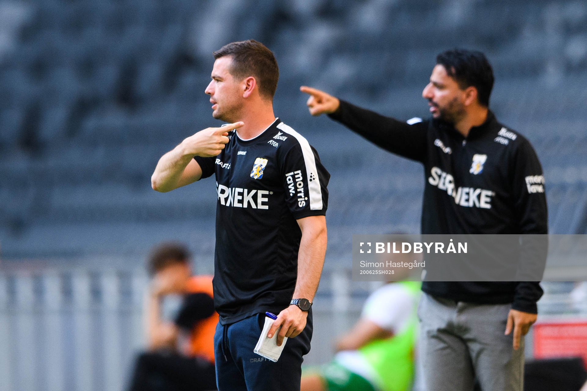 IFK Göteborgs assisterande tränare Ferran Sibila och