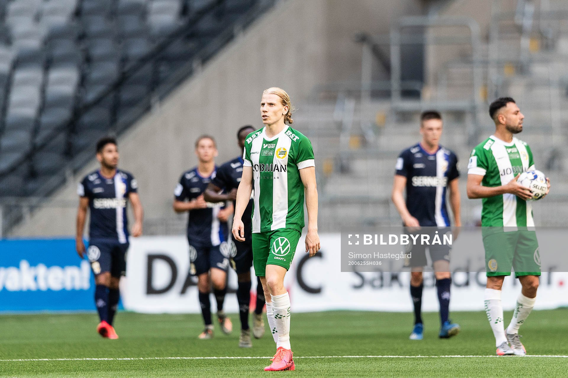 Hammarbys Gustav Ludwigson deppar
