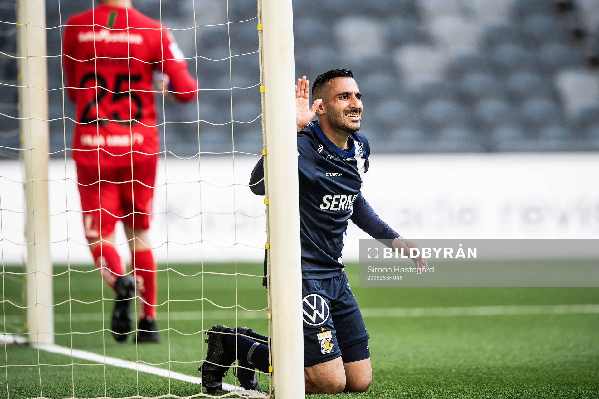 IFK Göteborgs Sargon Abraham deppar