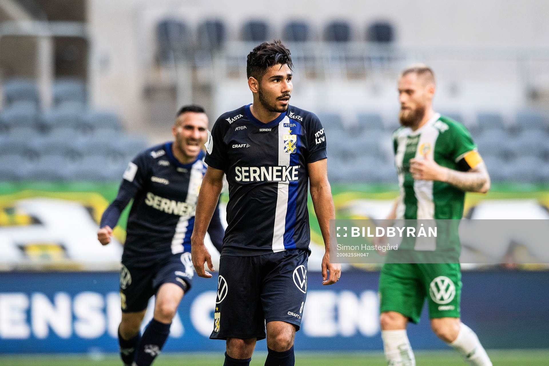 IFK Göteborgs Hosam Aiesh jublar