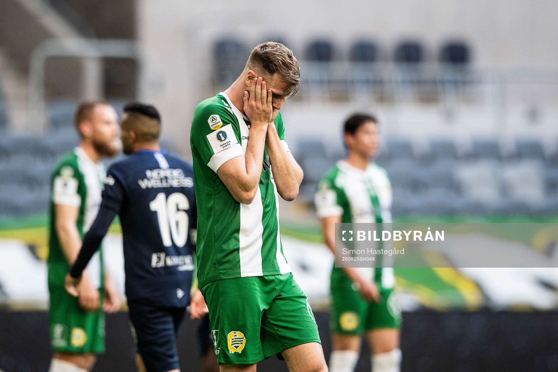 Hammarbys Richard Magyar deppar