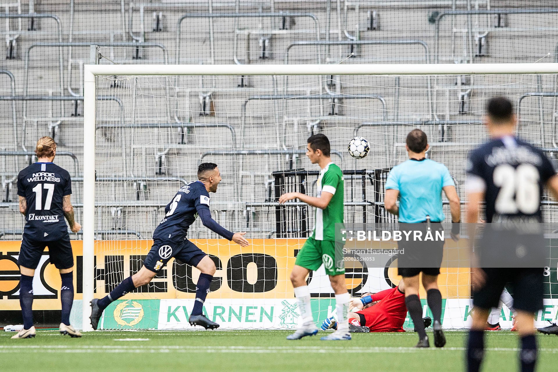 IFK Göteborgs Sargon Abraham jublar