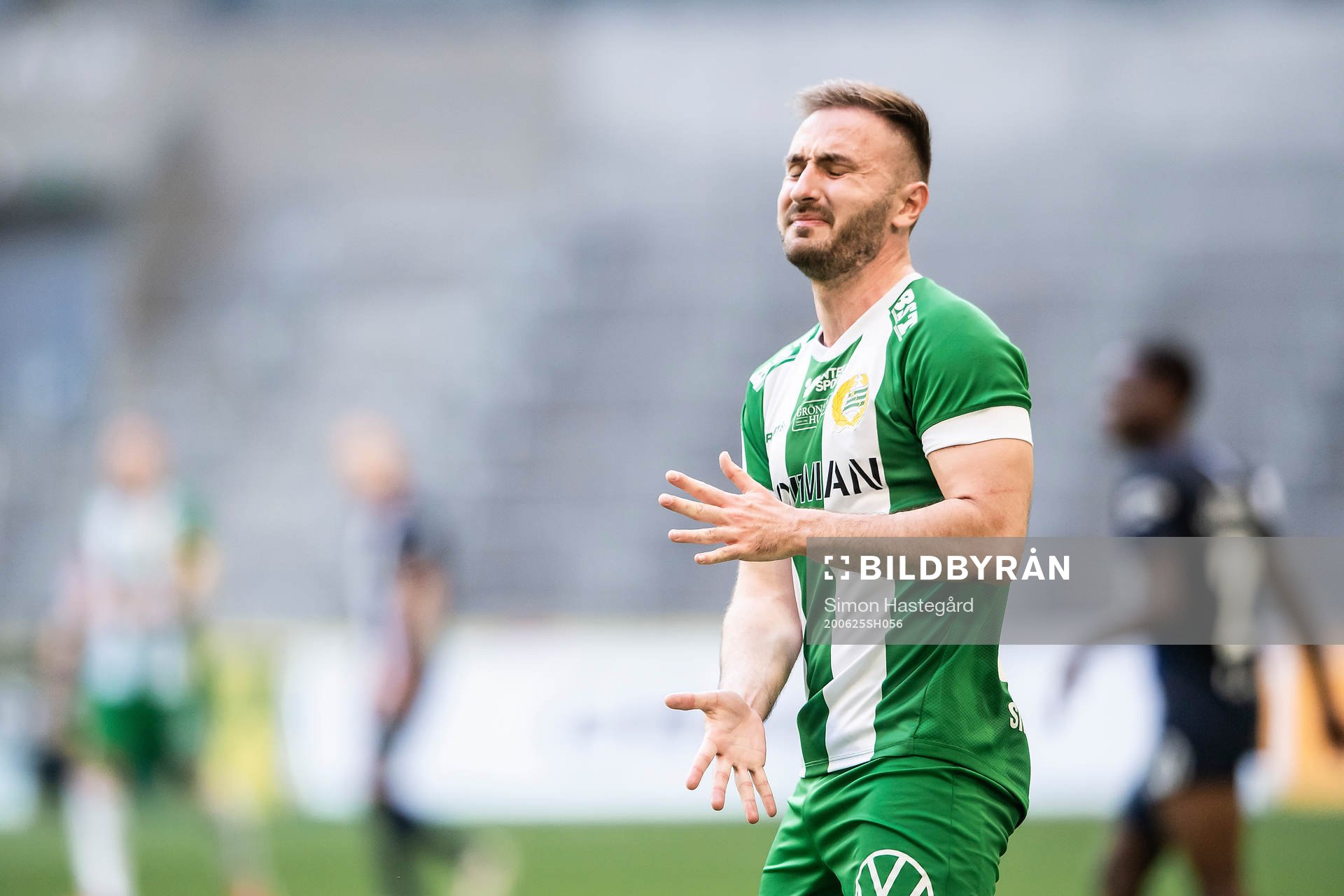 Hammarbys Muamer Tankovic deppar