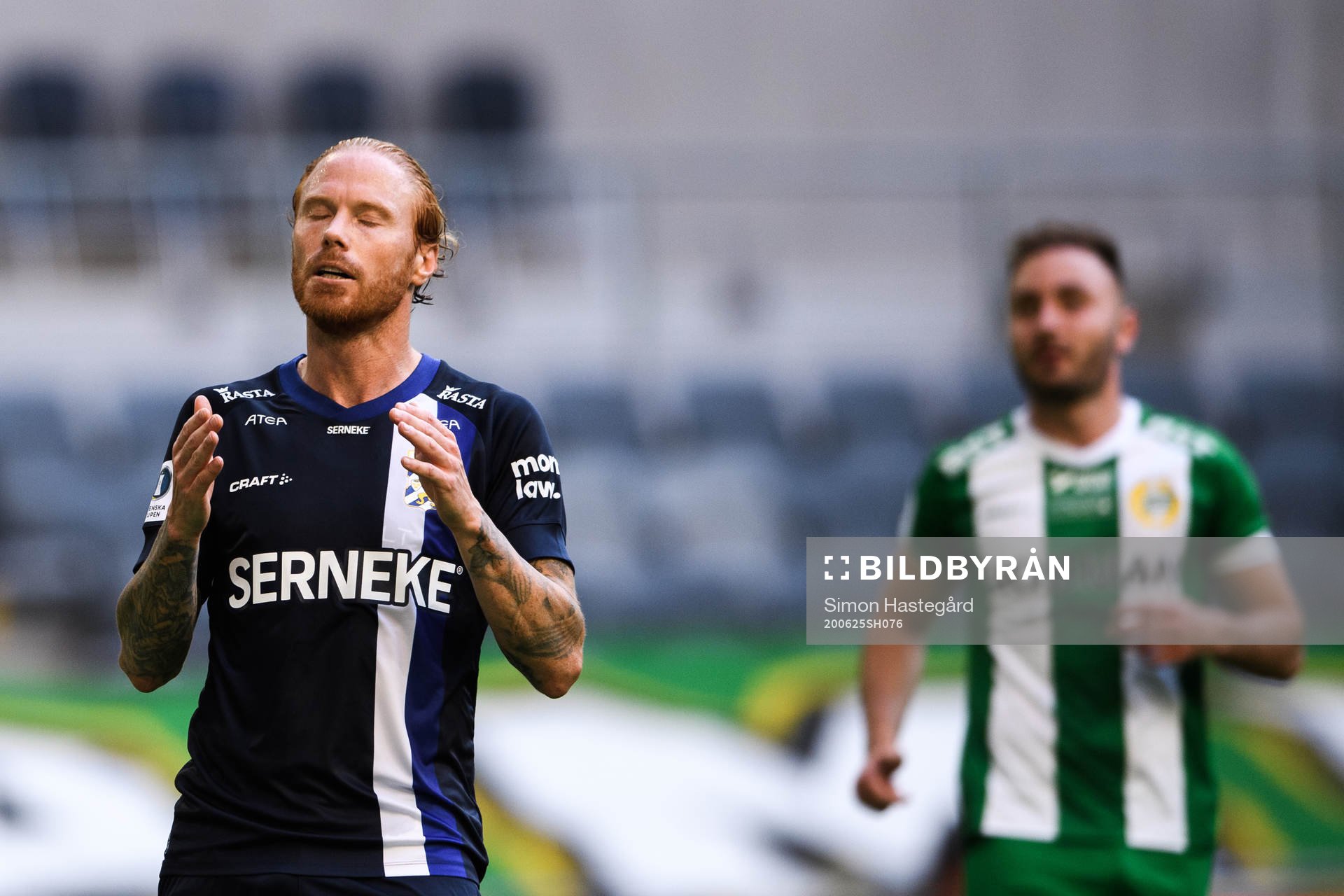 IFK Göteborgs Alexander Farnerud deppar