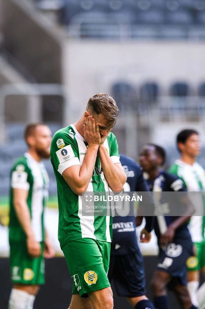 Hammarbys Richard Magyar deppar