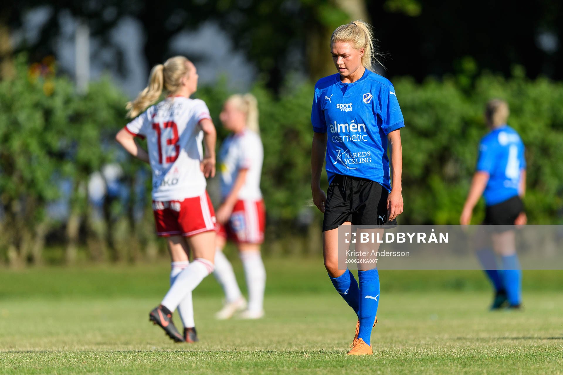 Halmstads Matilde Abrahamsson  deppar
