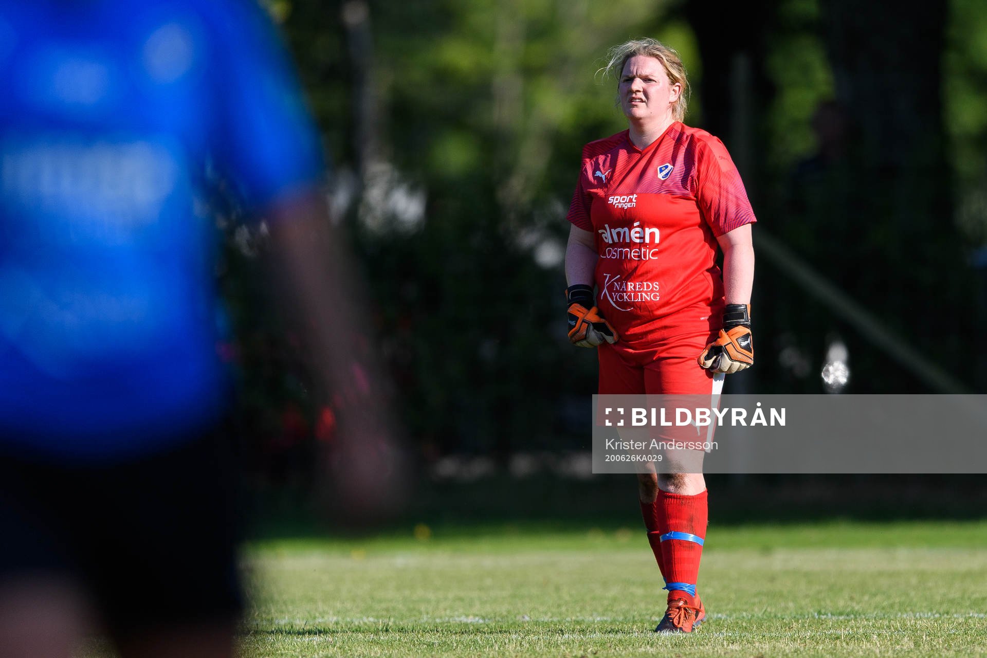 Halmstads målvakt Emma Orrdal