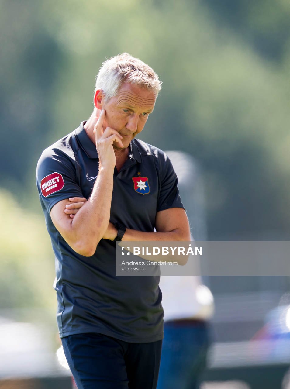 Örgrytes tränare Keith Millen deppar