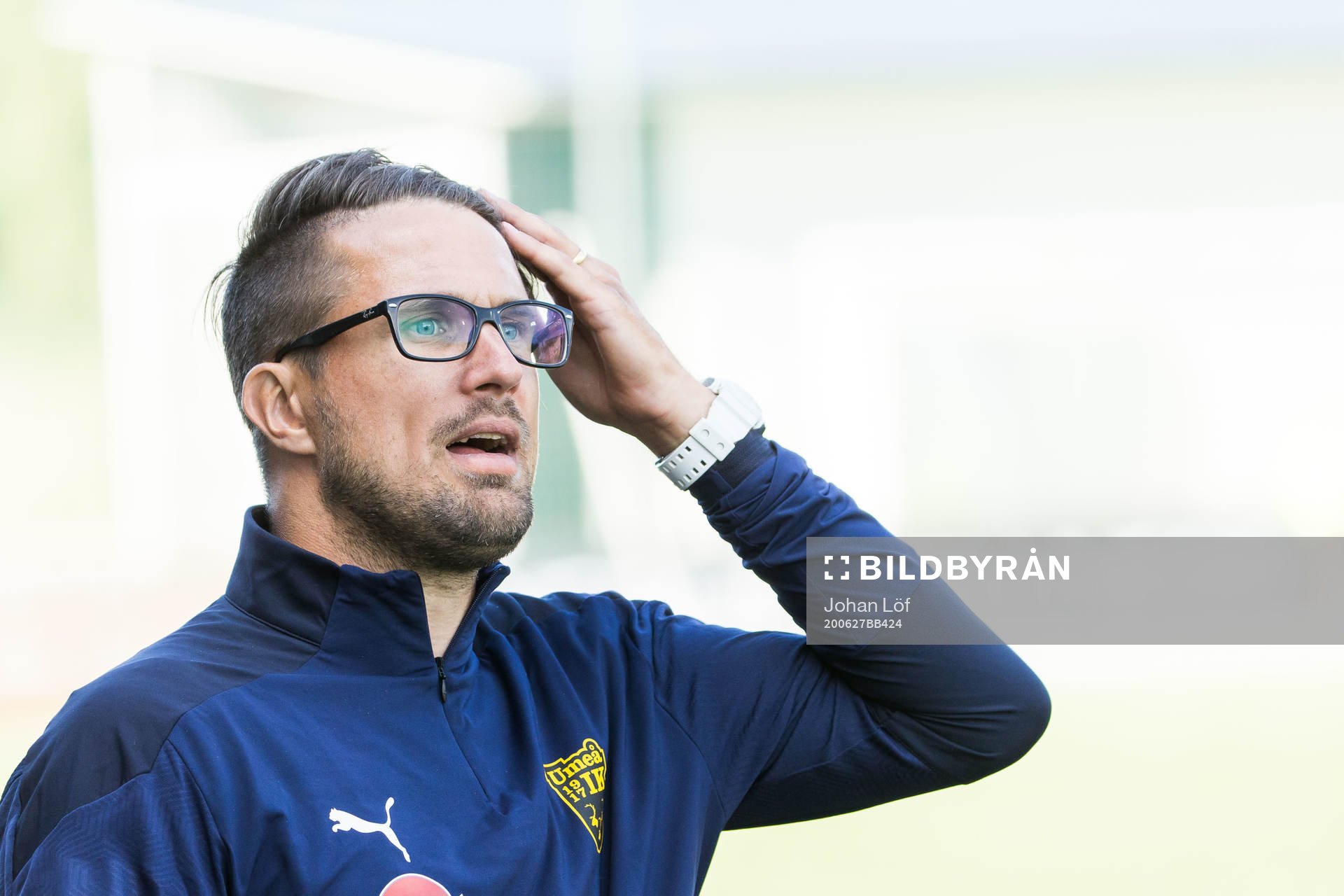 Umeås tränare Robert Bergström