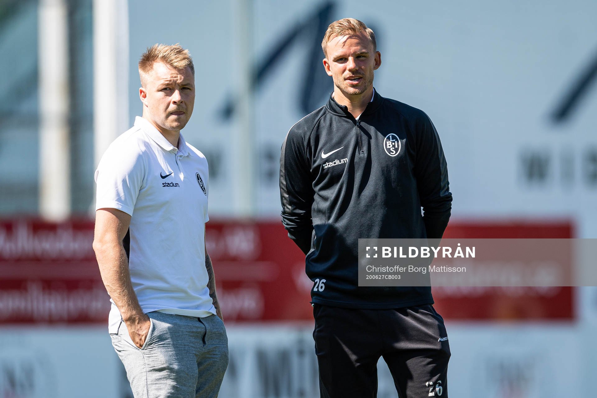 Landskronas Niklas Nielsen och Jonathan Asp