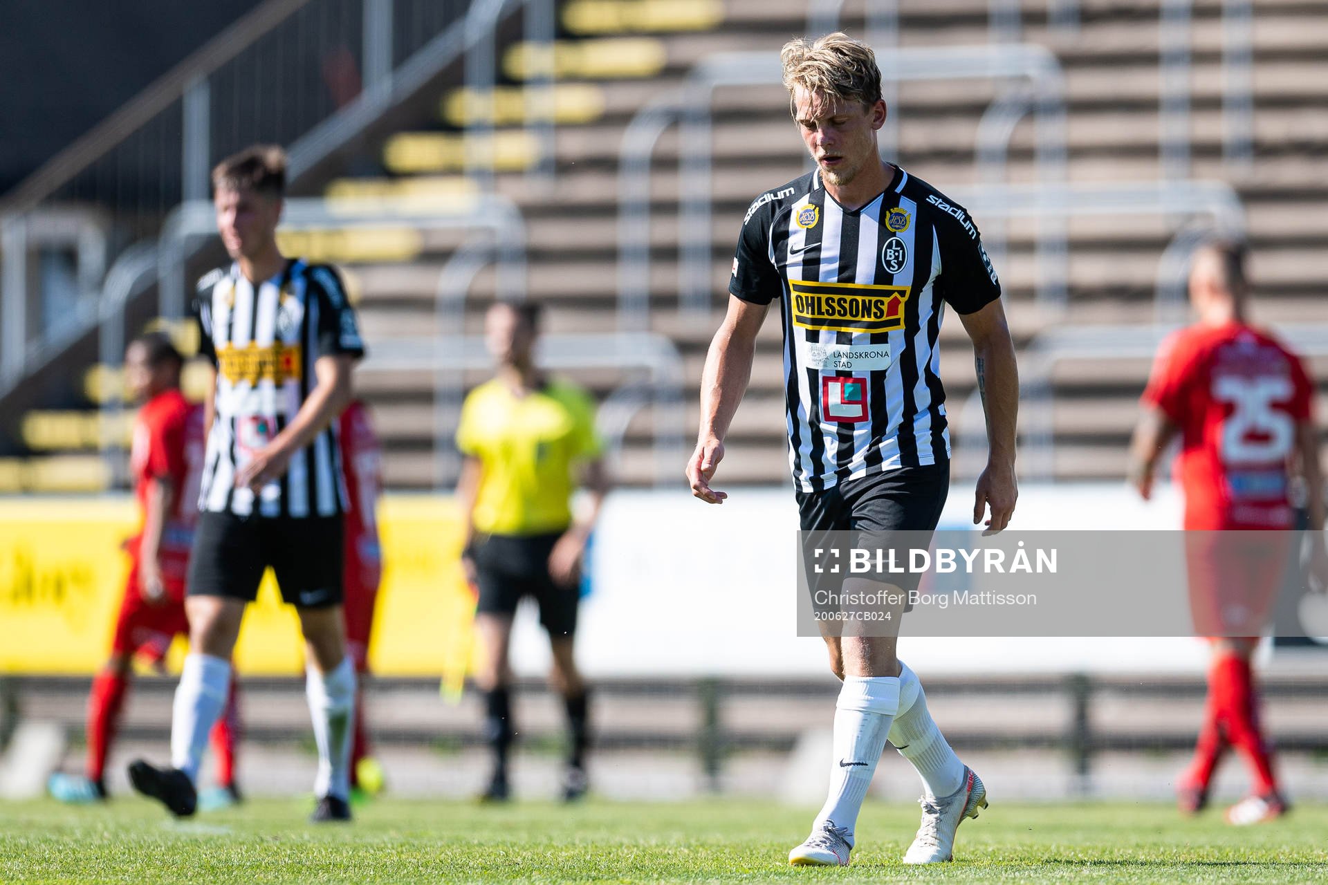 Landskronas Robin Hofsö deppar
