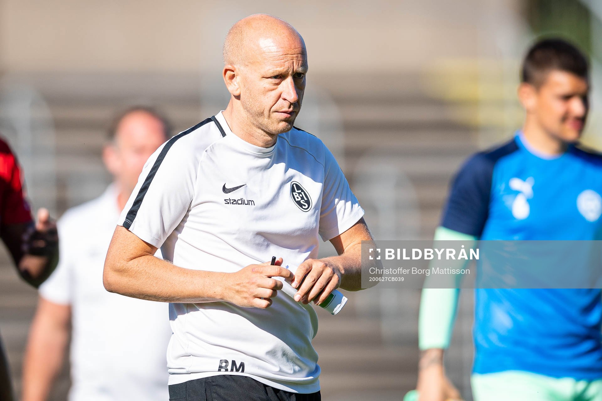 Landskronas tränare Billy Magnusson deppar