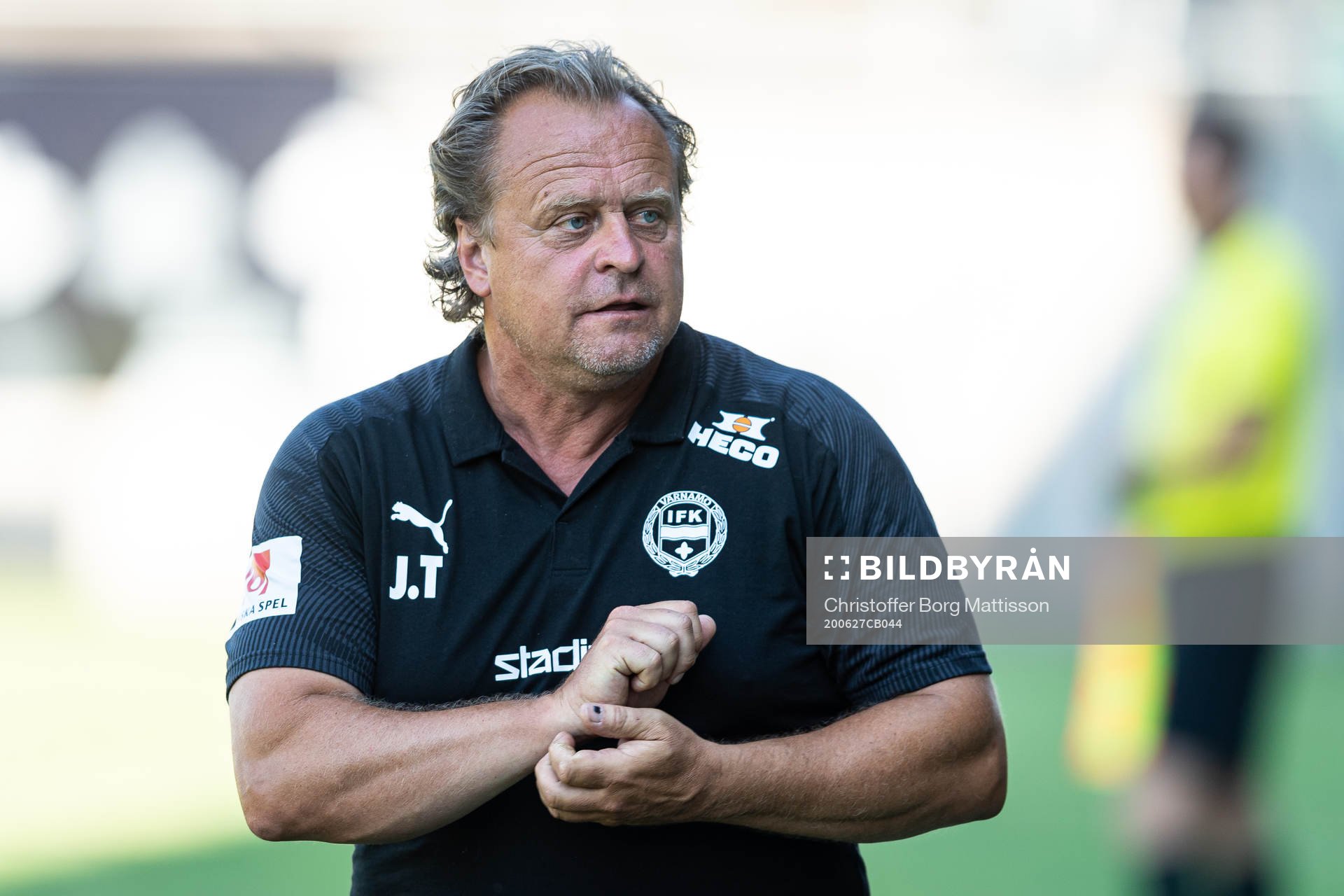 Värnamos tränare Jonas Thern