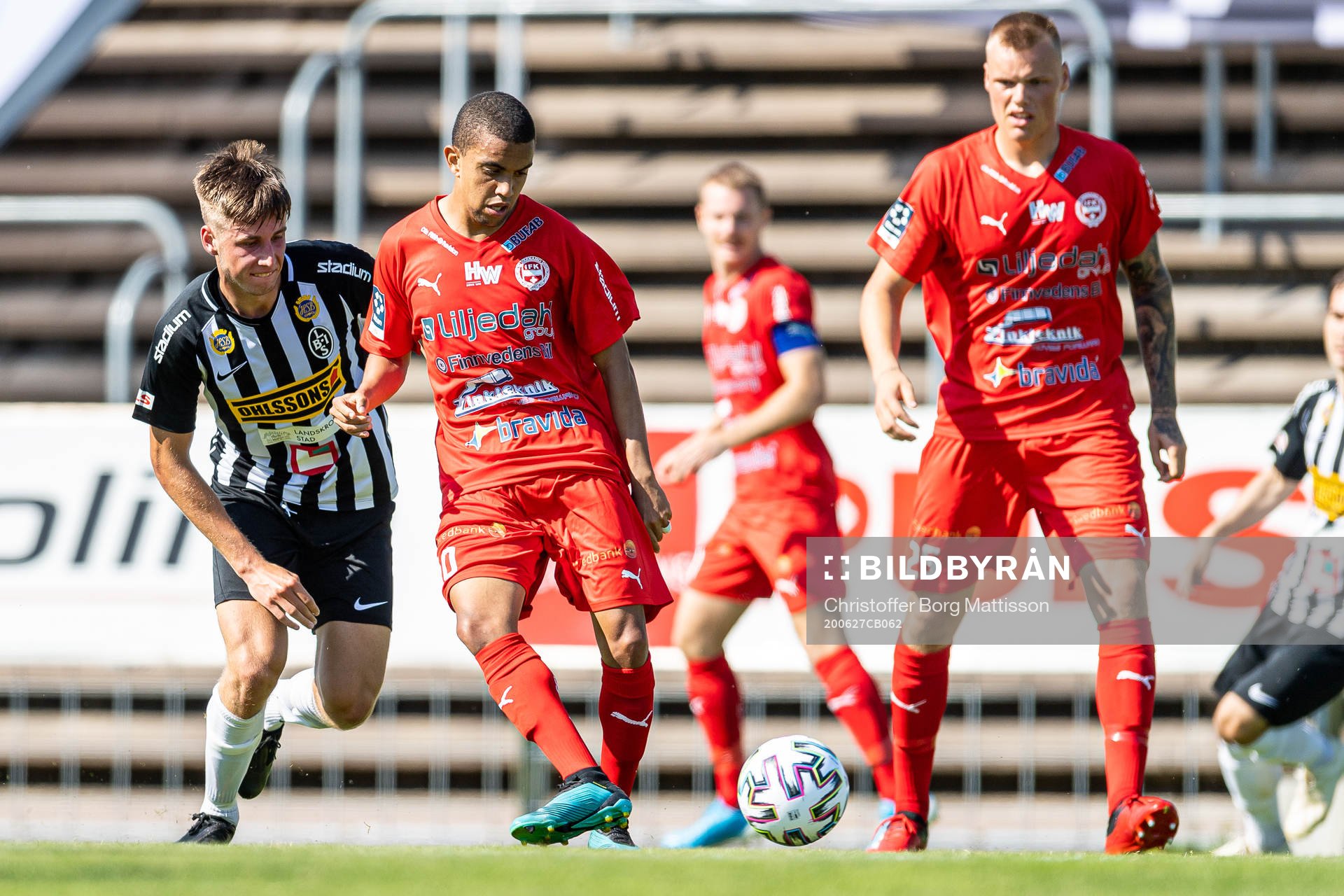 Värnamos Erick Brendon Pinheiro da Silva jagas av