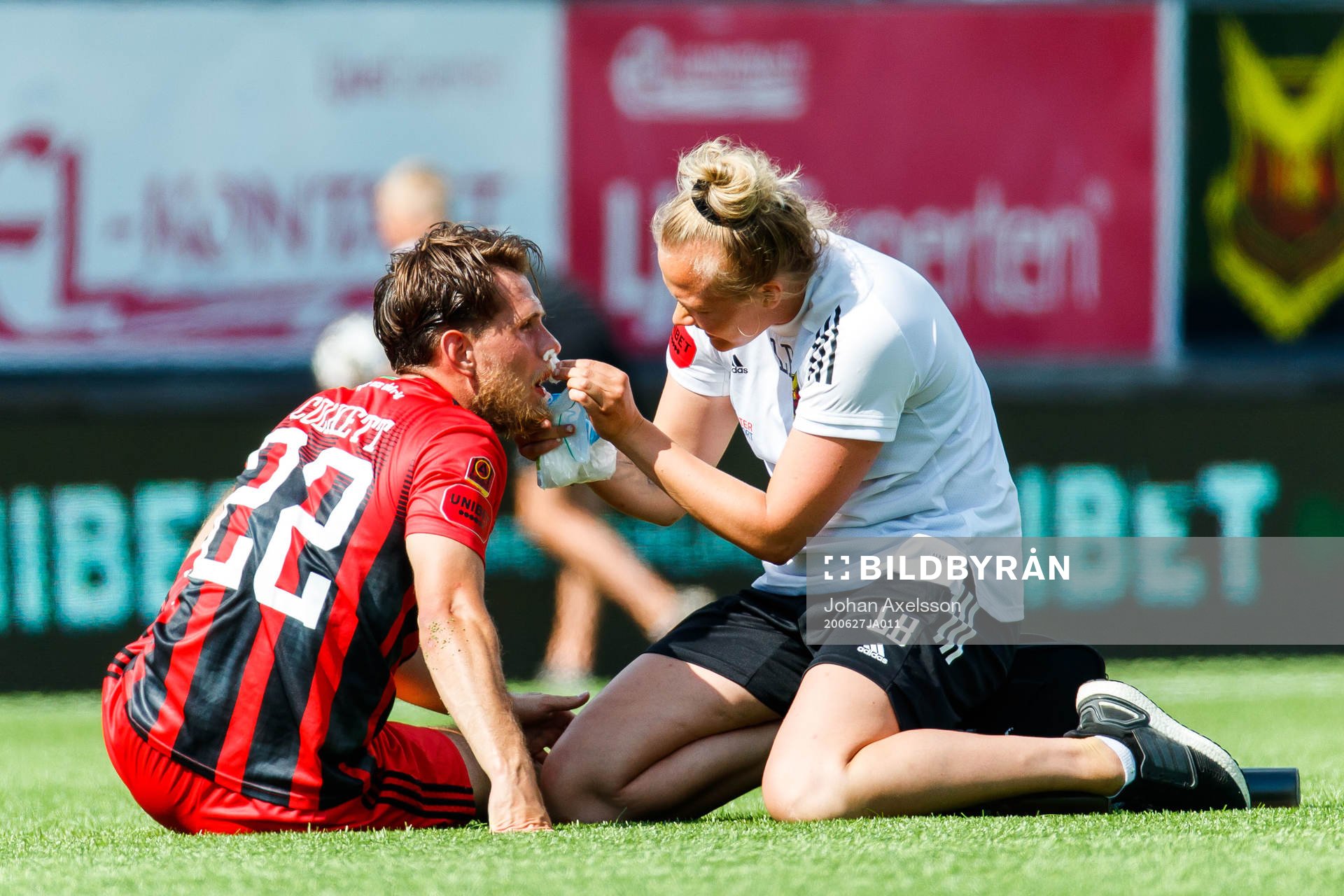 Östersunds Charlie Colkett får vård